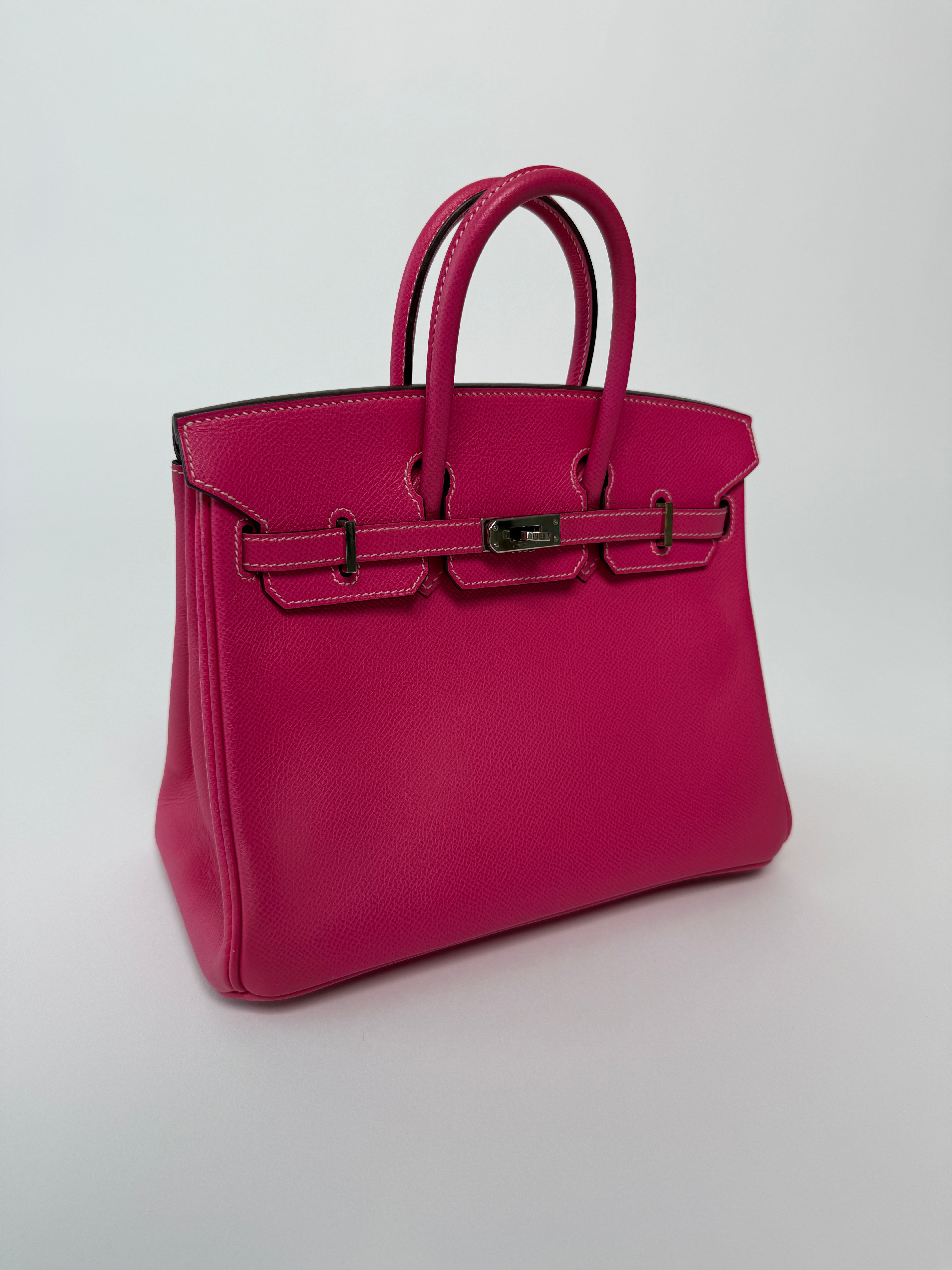 Hermès Birkin 25 In Candy Rose Tyrien