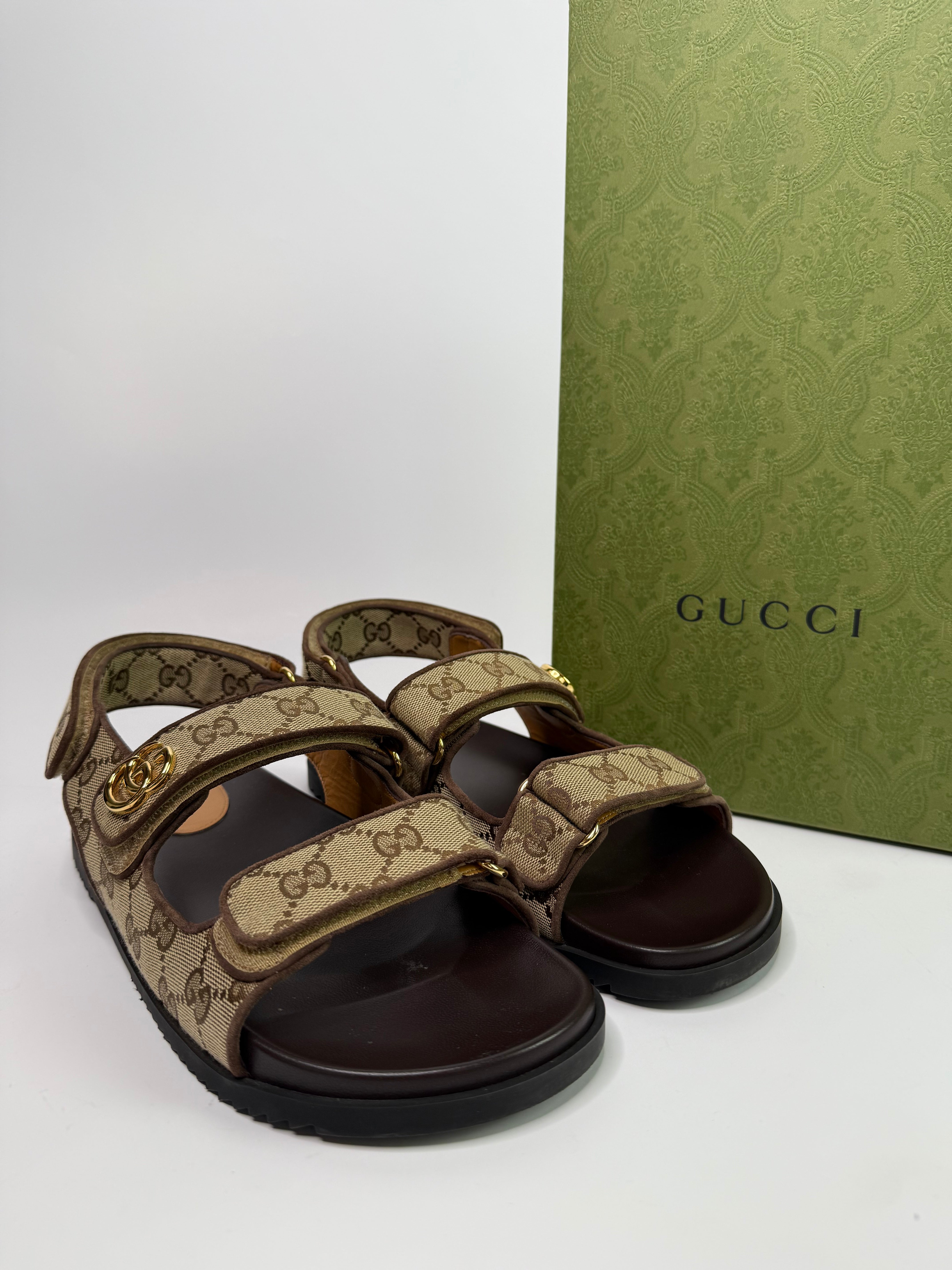 Gucci GG Dad Sandals (Size 40/UK7)