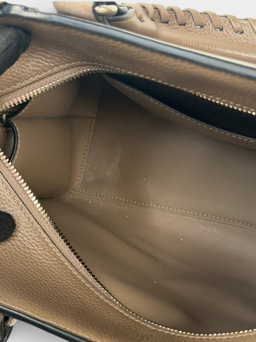 Balenciaga Large Neo Bag In Brown With Silver Hardware. 100% authentic and preloved in excellent condition