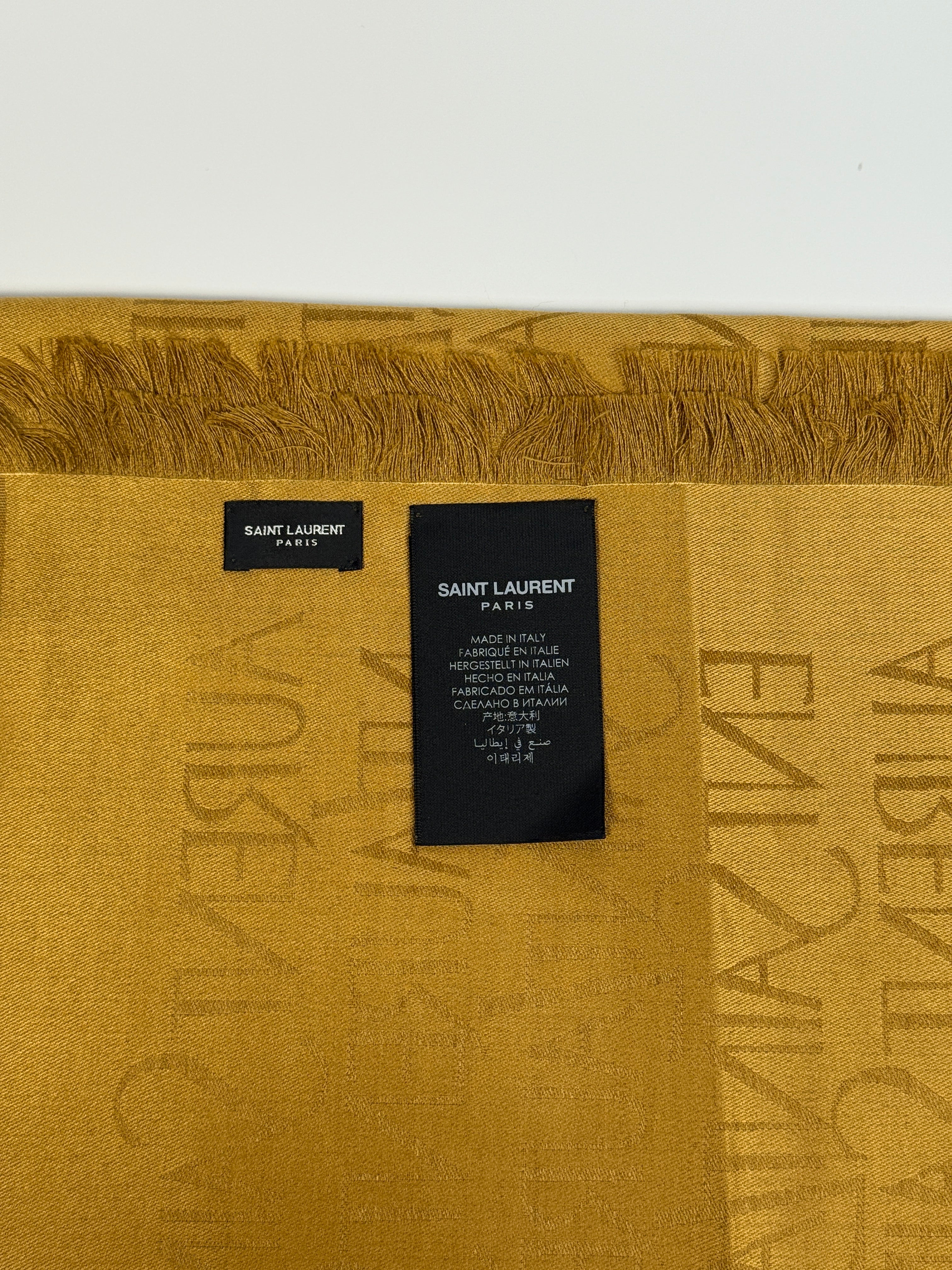 Saint Laurent Large Square Scarf