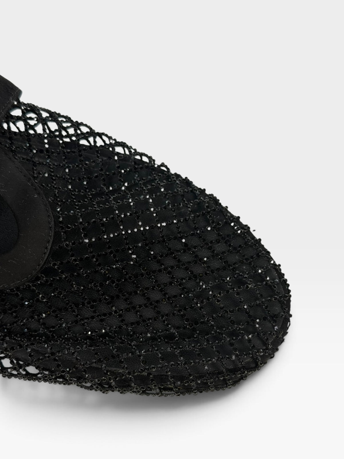 Aalia Flats In Black Mesh (Size 39.5 / UK 6.5) 100% authentic and preloved in excellent condition