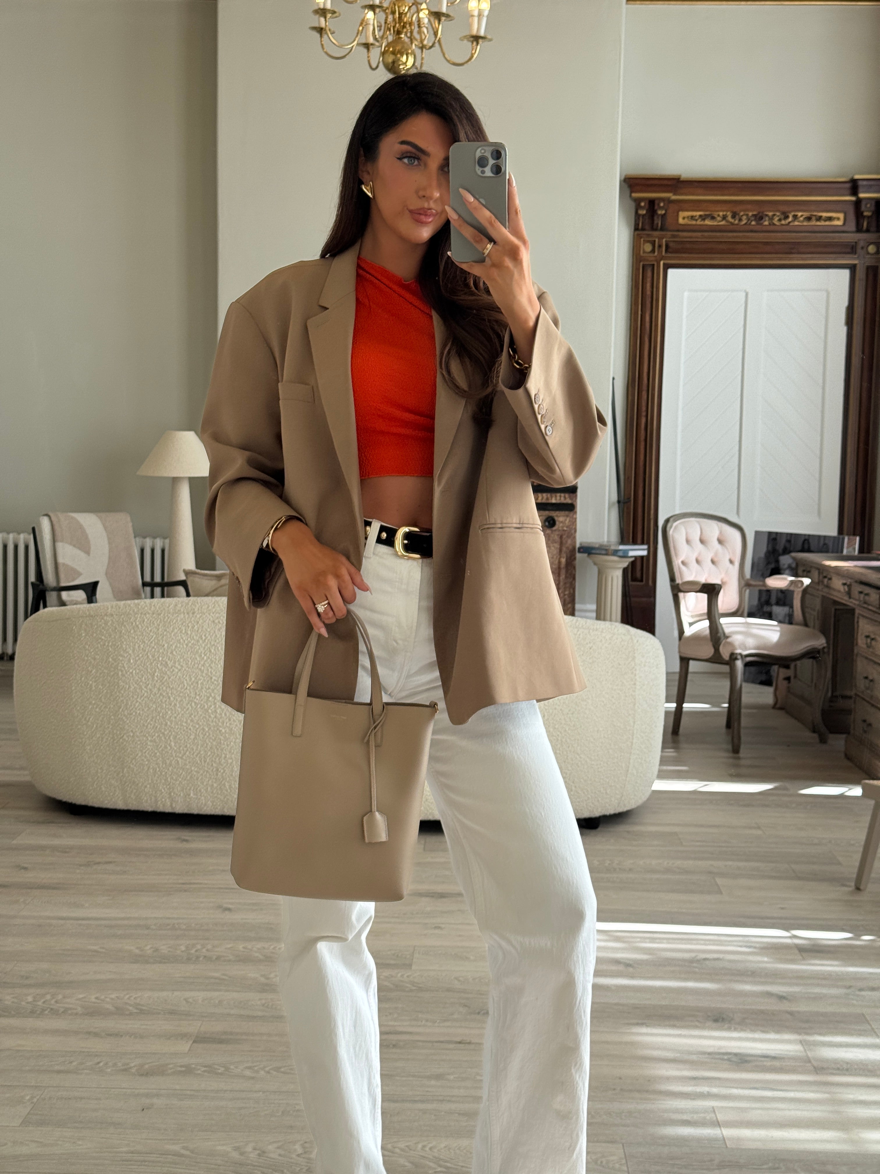 Saint Laurent Toy Shopping Tote