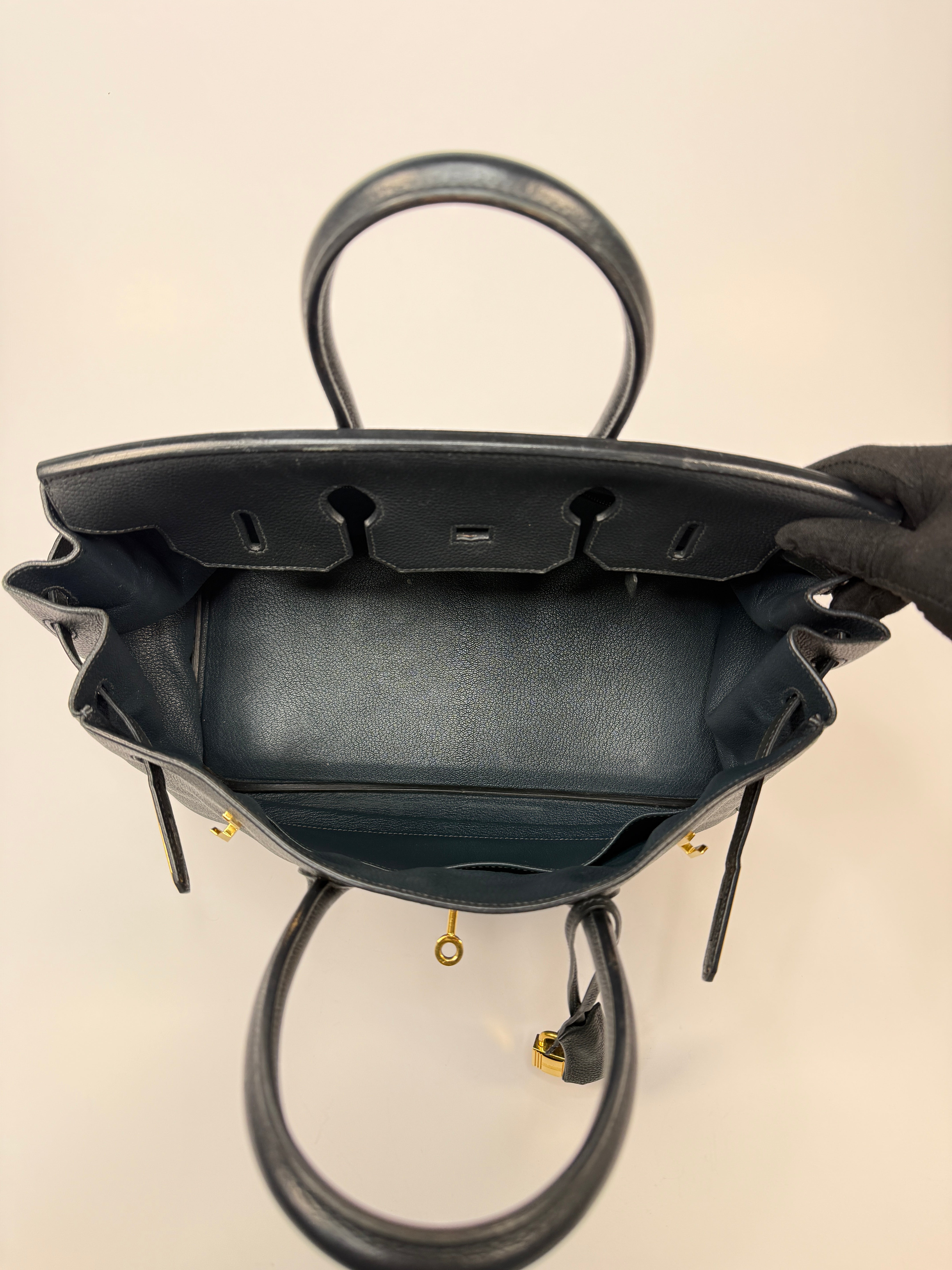 Hermès Birkin 35 Black Togo Leather With Gold Hardware. Authentic and preloved. Very Good Condition.