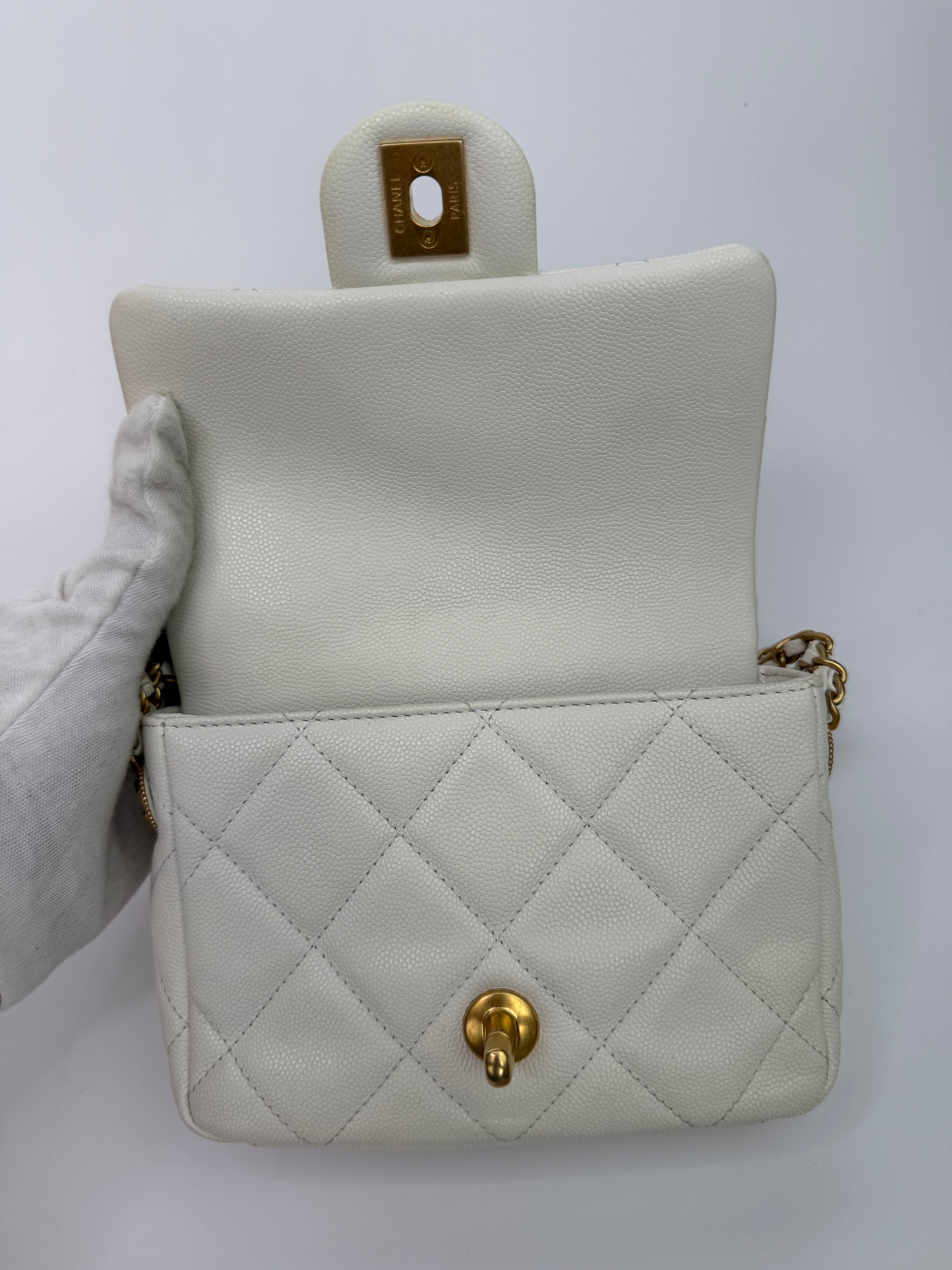 Chanel Seasonal Mini Flap Bag Medallion GHW