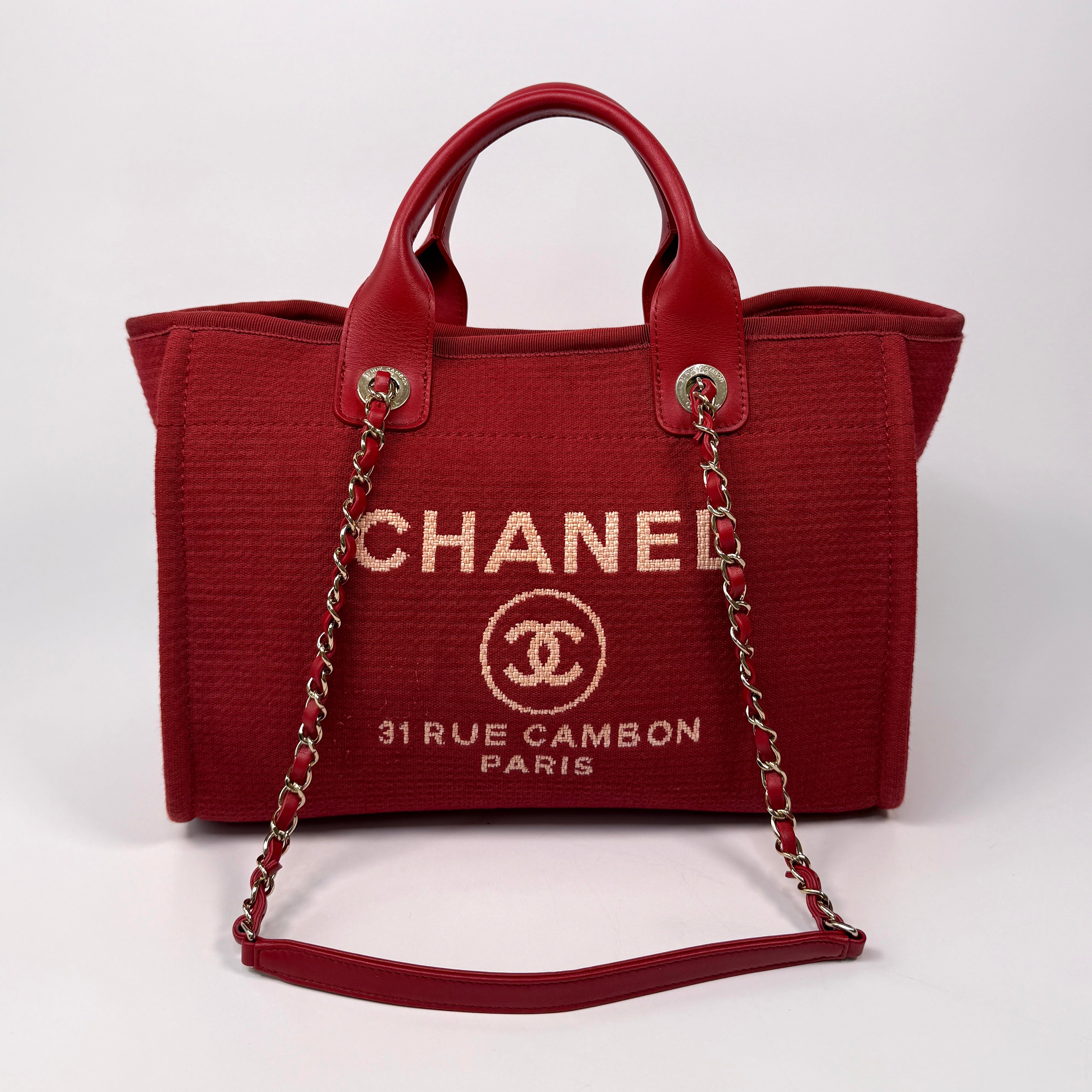 Chanel Deauville Small Tote Bag