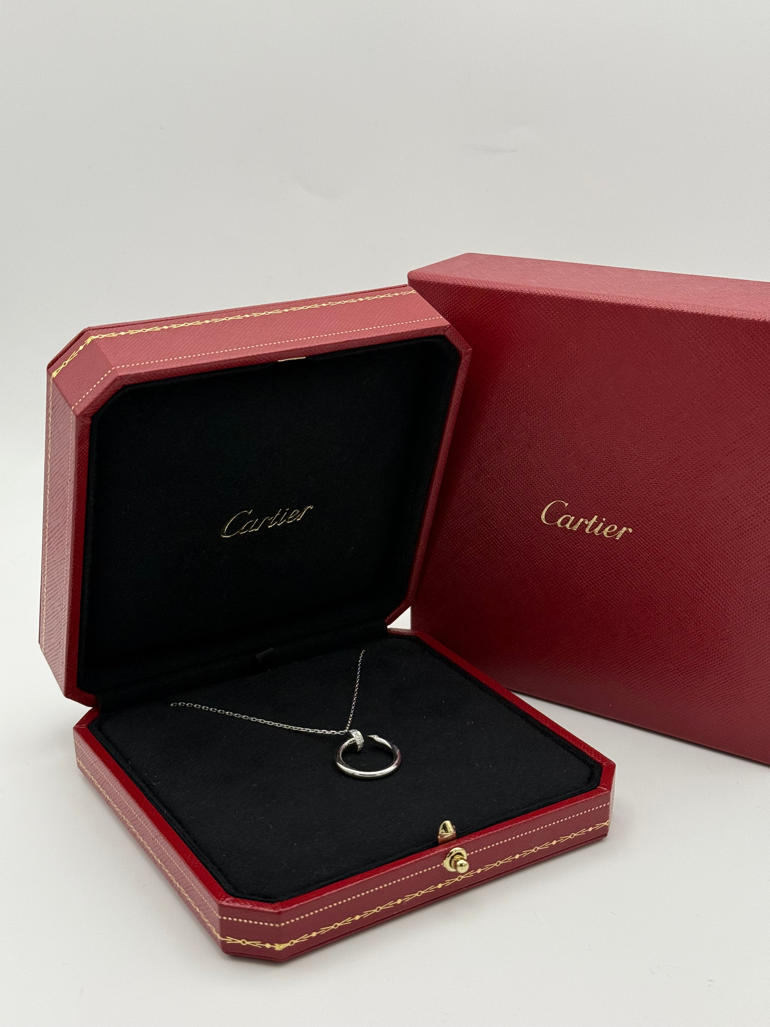 Cartier Juste Un Clou Pendant Diamonds White Gold