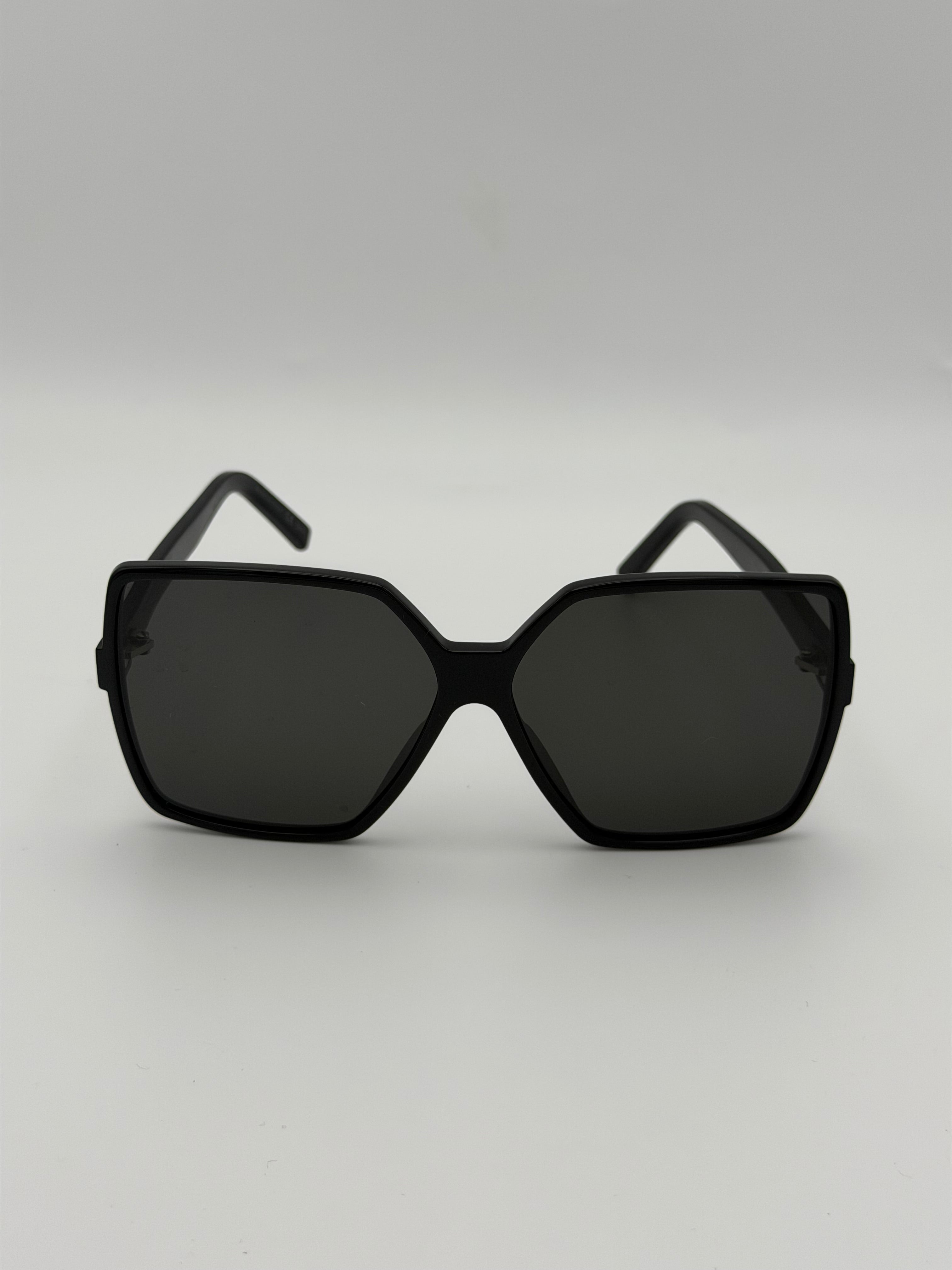 Saint Laurent Oversized Black Sunglasses 100% authentic and preloved in excellent condition.