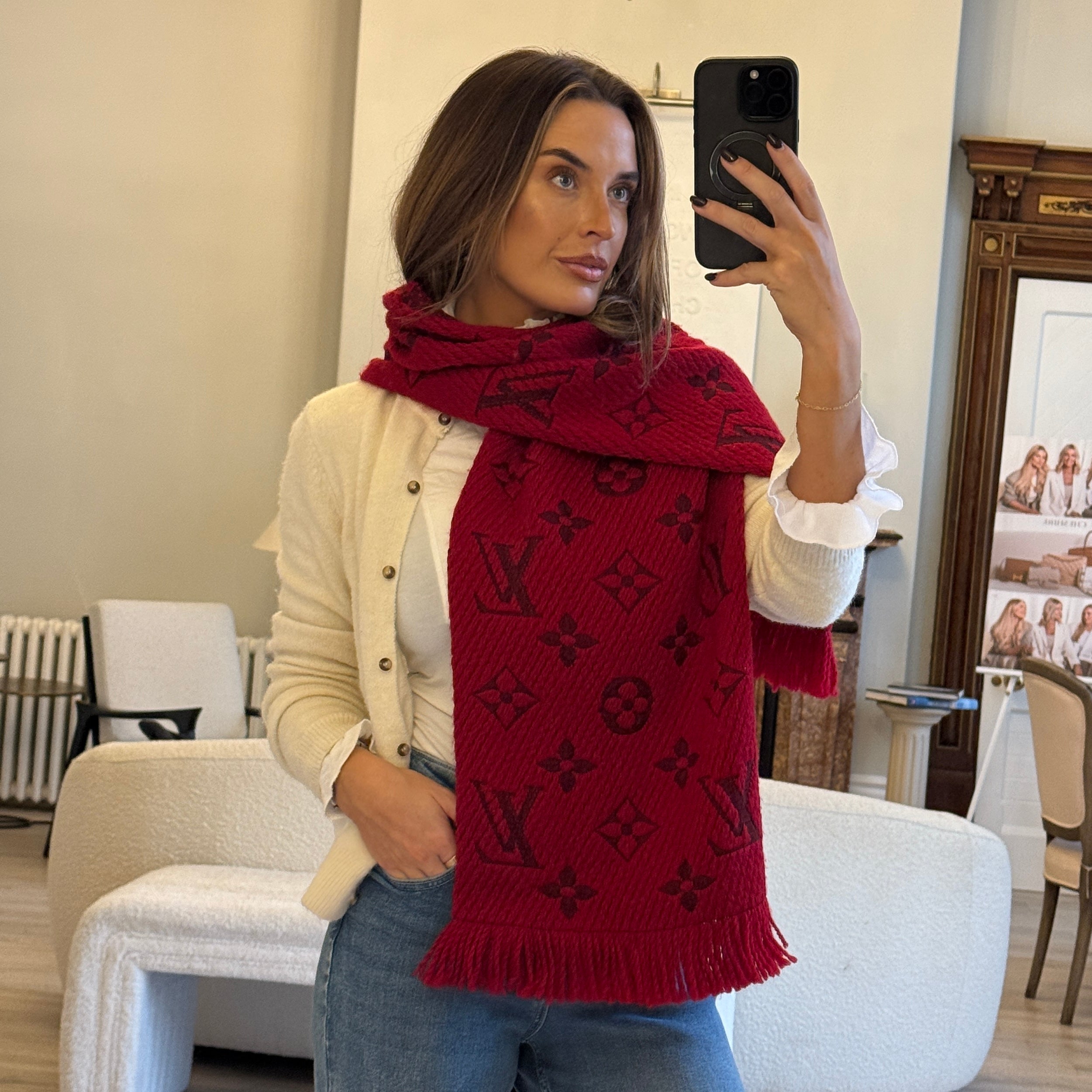 Louis Vuitton Logomania Scarf