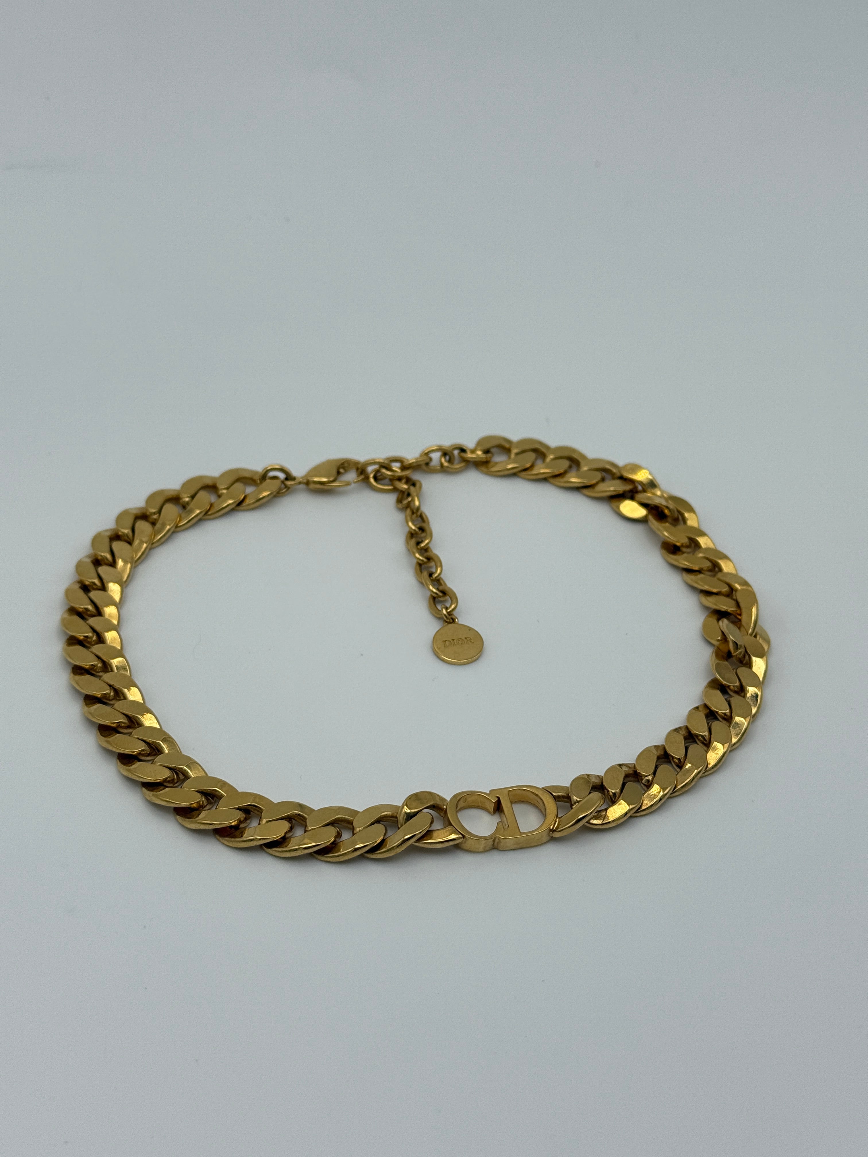 Christian Dior Gold Danseuse Etoile Choker