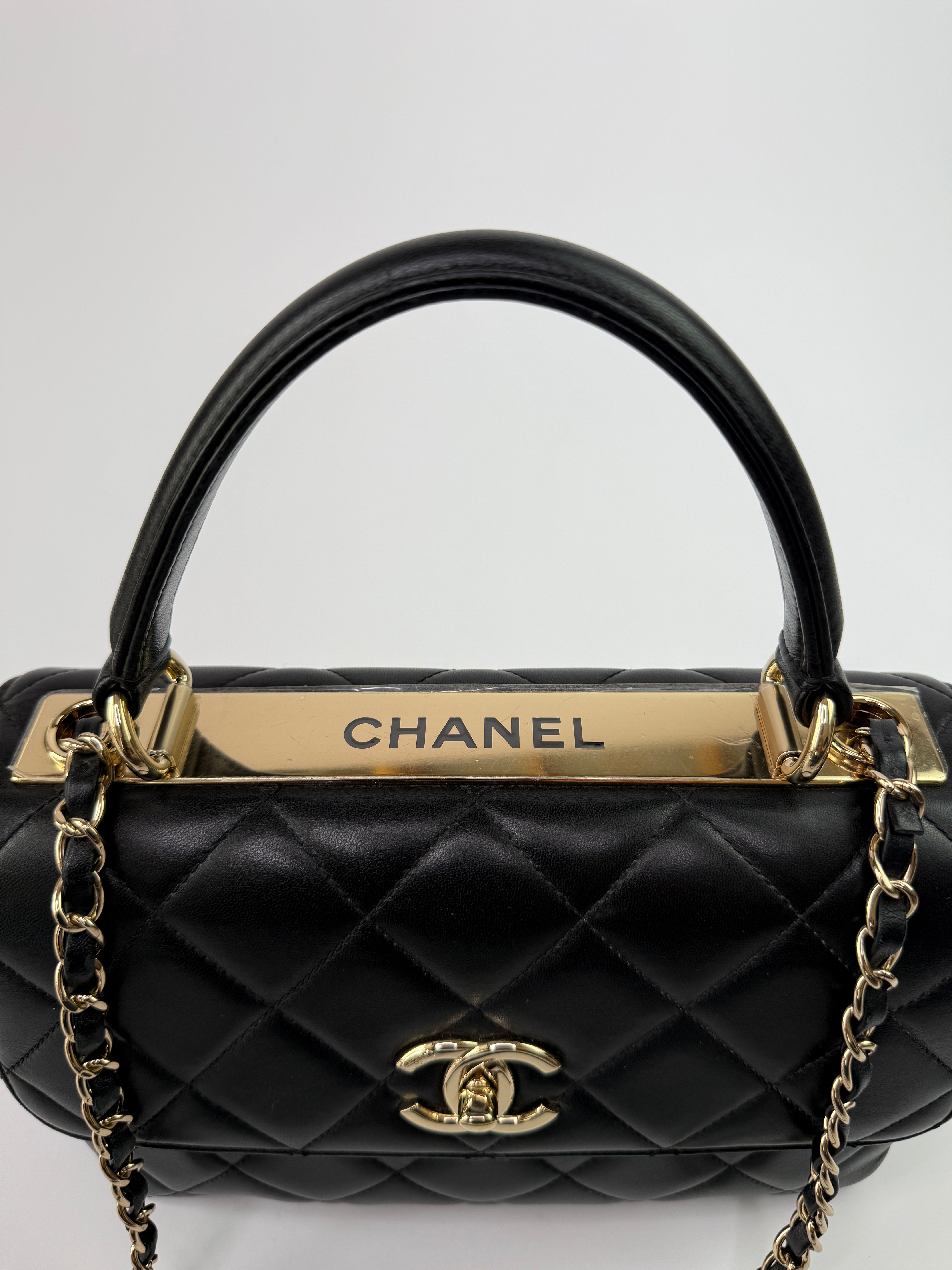 Chanel Small Trendy Top Handle Flap Bag