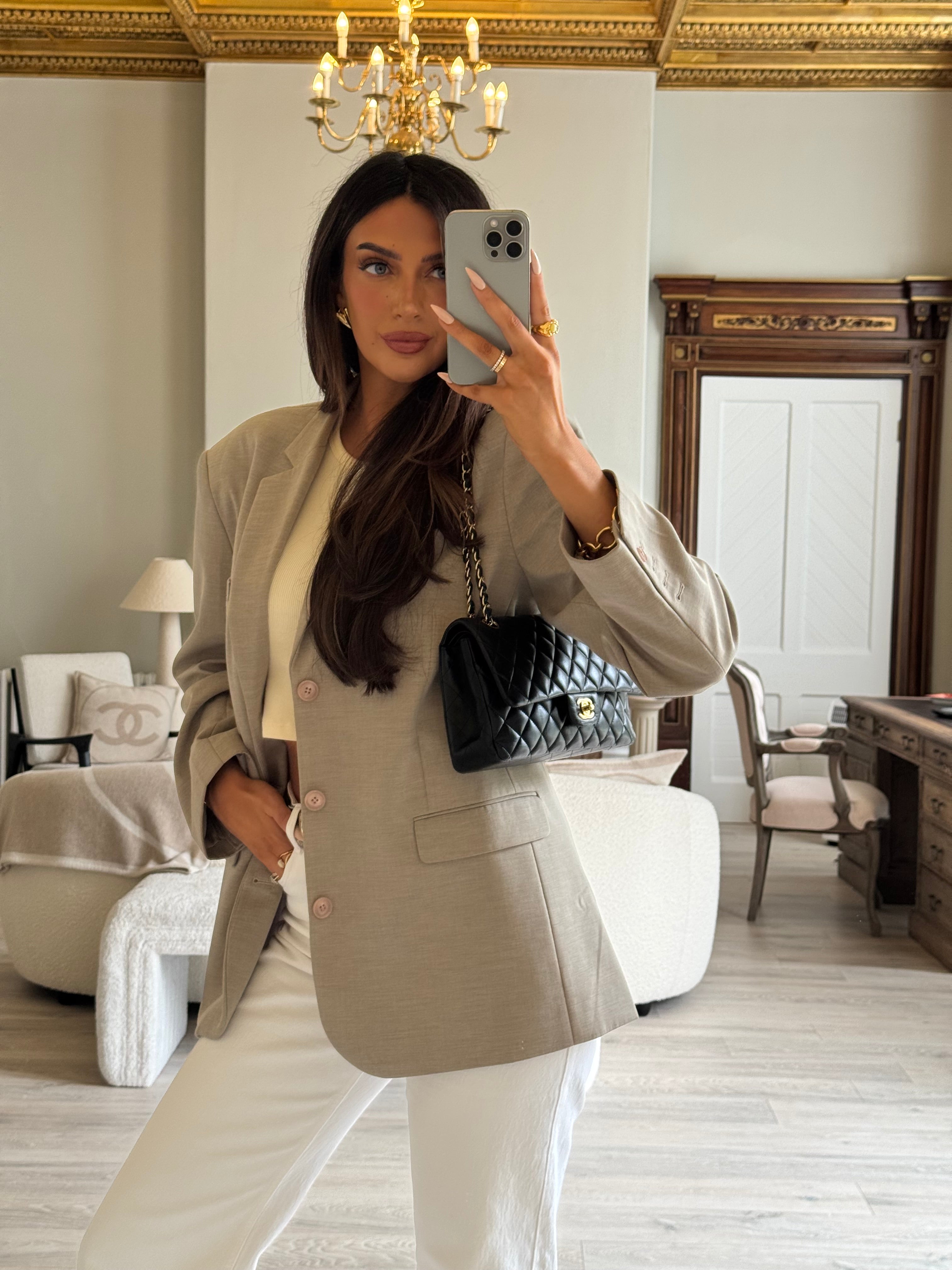 Chanel Medium Classic Double Flap Black Lambskin With Gold Hardware
Pre Loved & Authentic