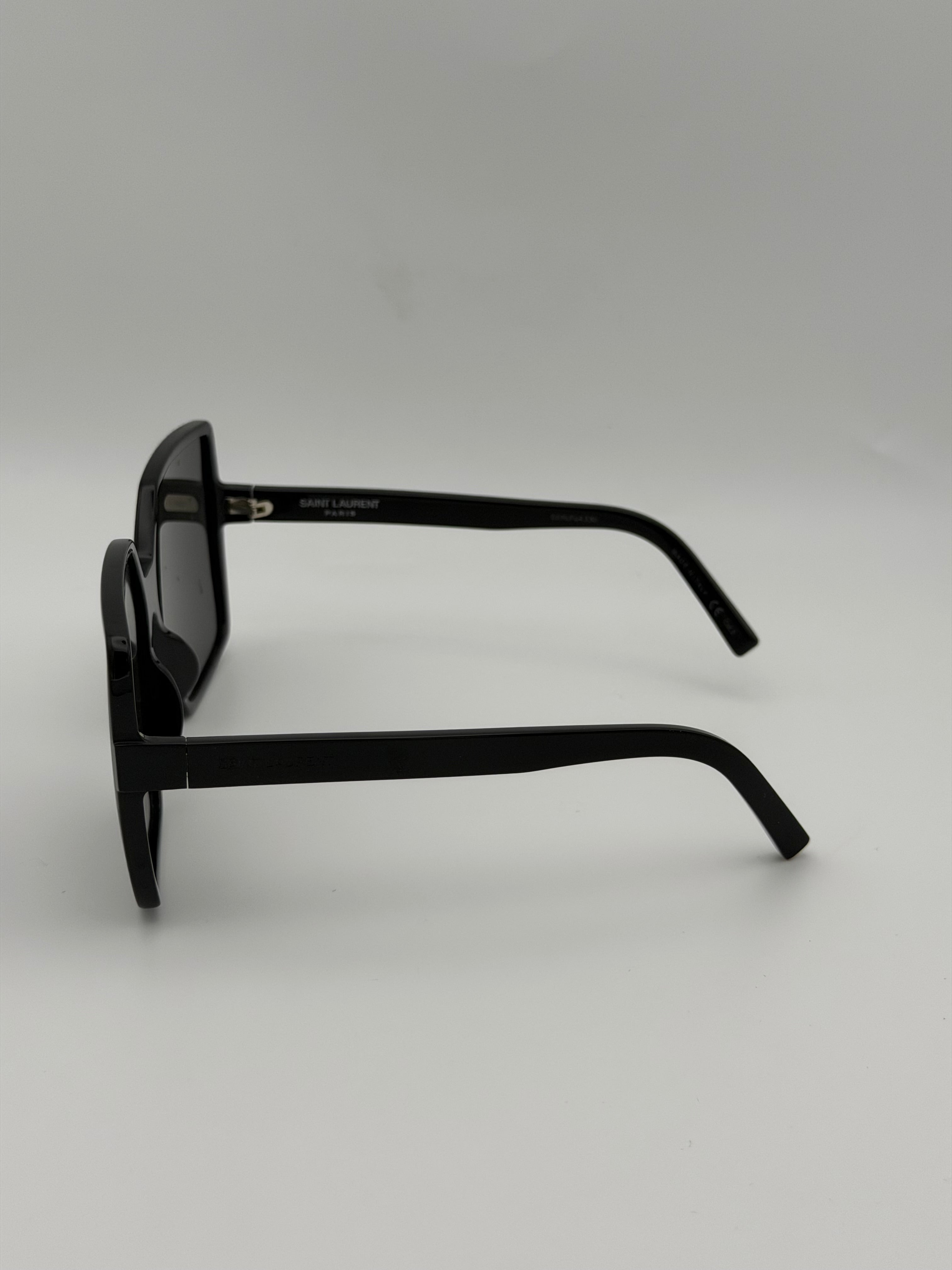 Saint Laurent Oversized Black Sunglasses 100% authentic and preloved in excellent condition.