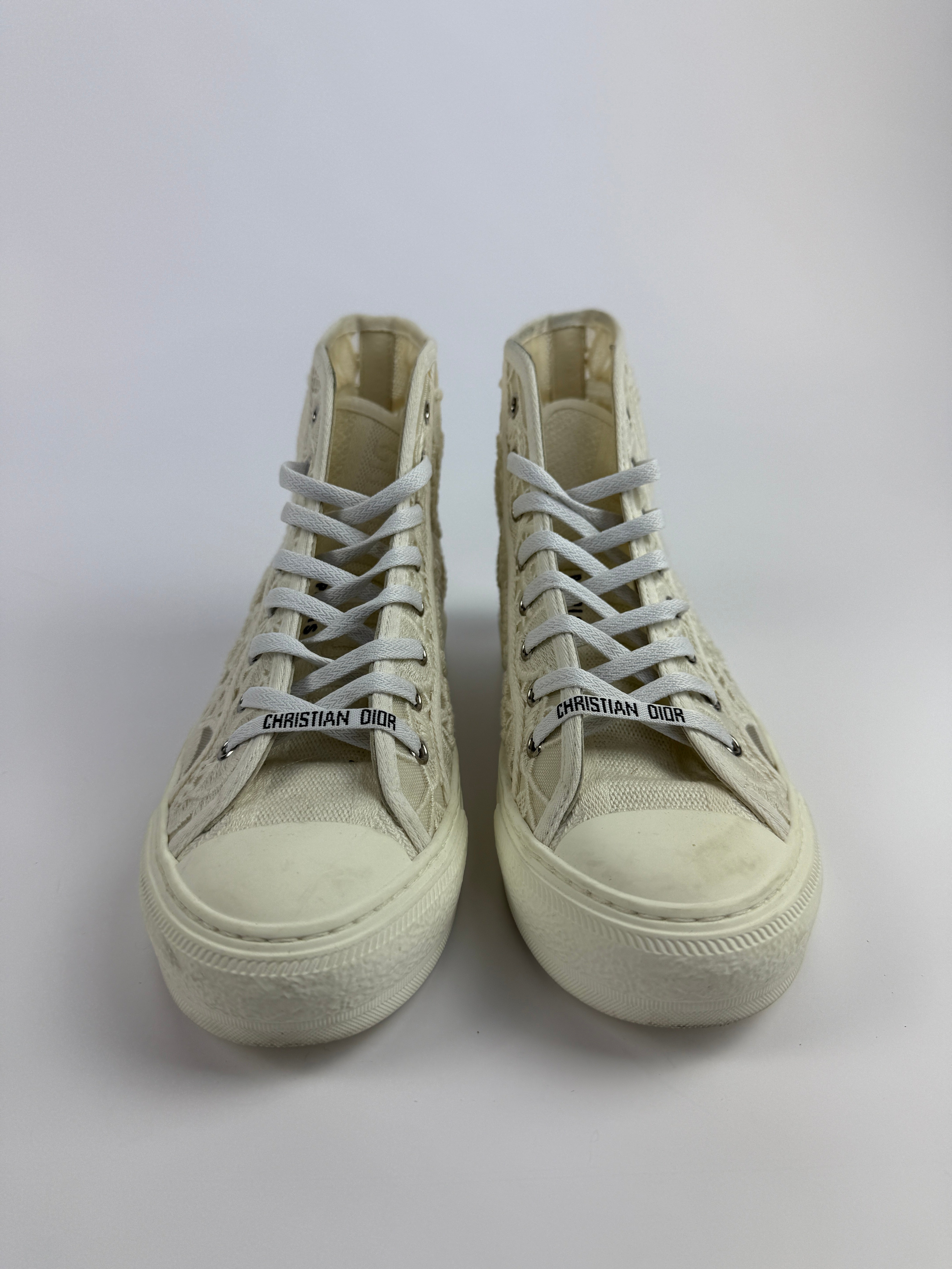 Christian Dior Walk'N'Dior High-Top Sneakers (Size 39 /UK 6)