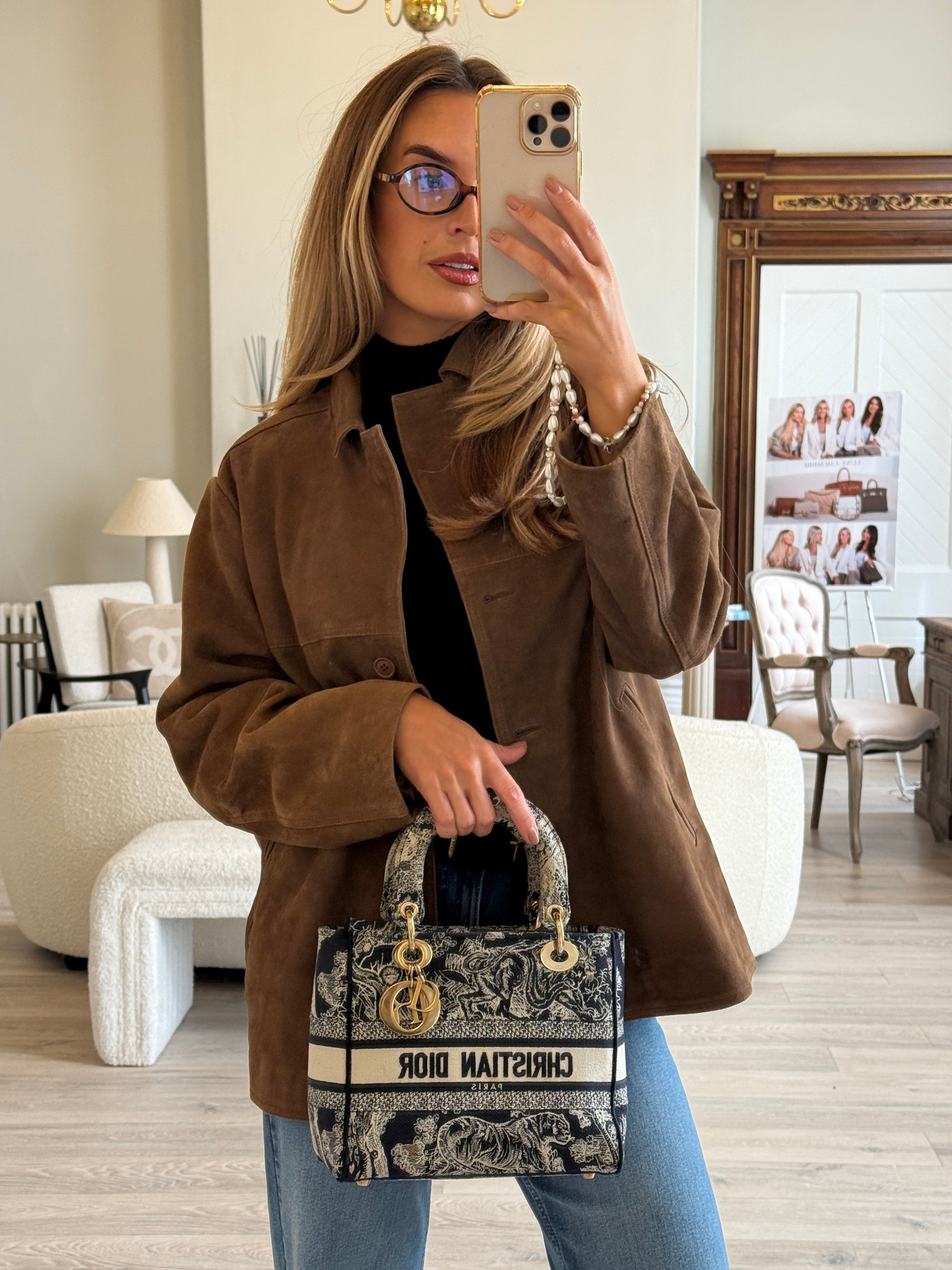 Christian Dior Medium Lady D-Lite bag