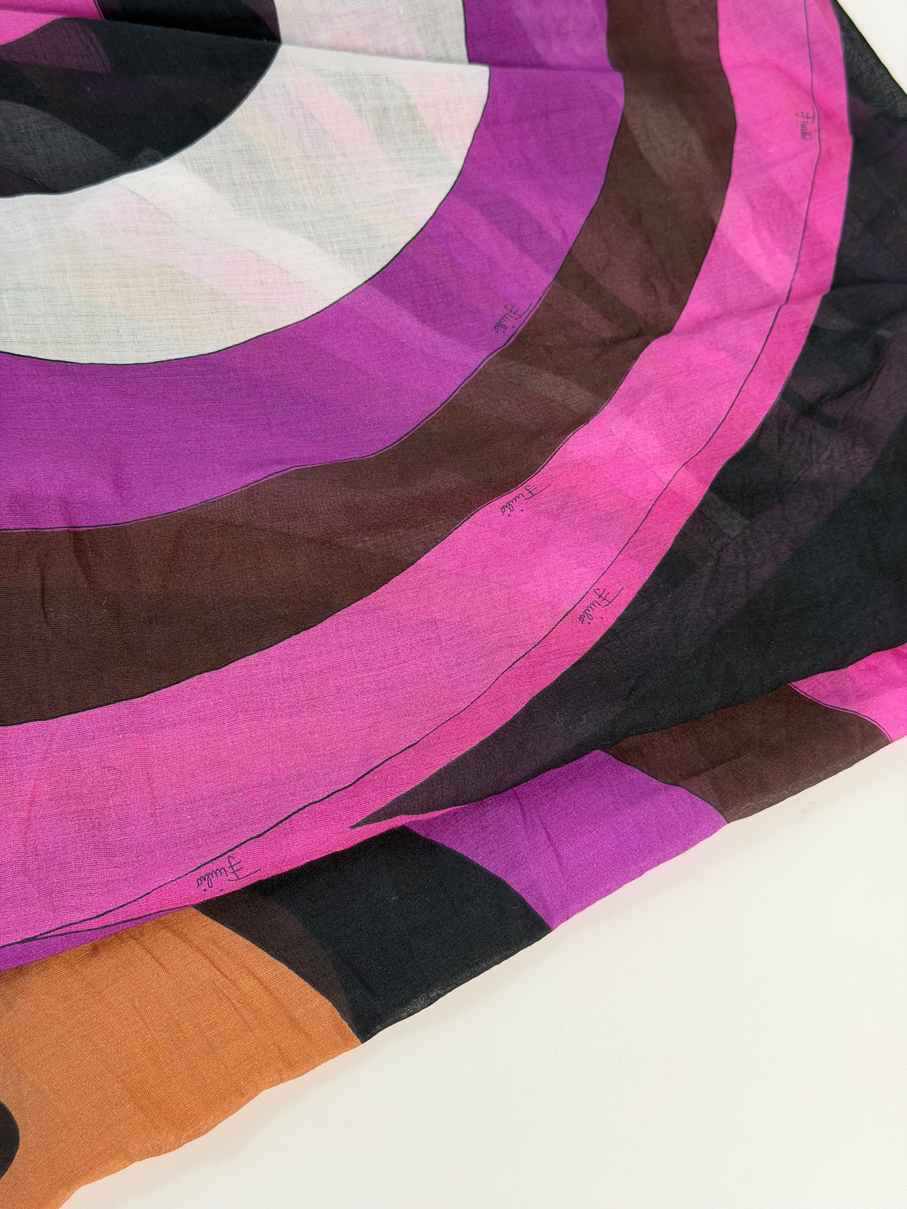 Emilio Pucci Vintage Silk scarf