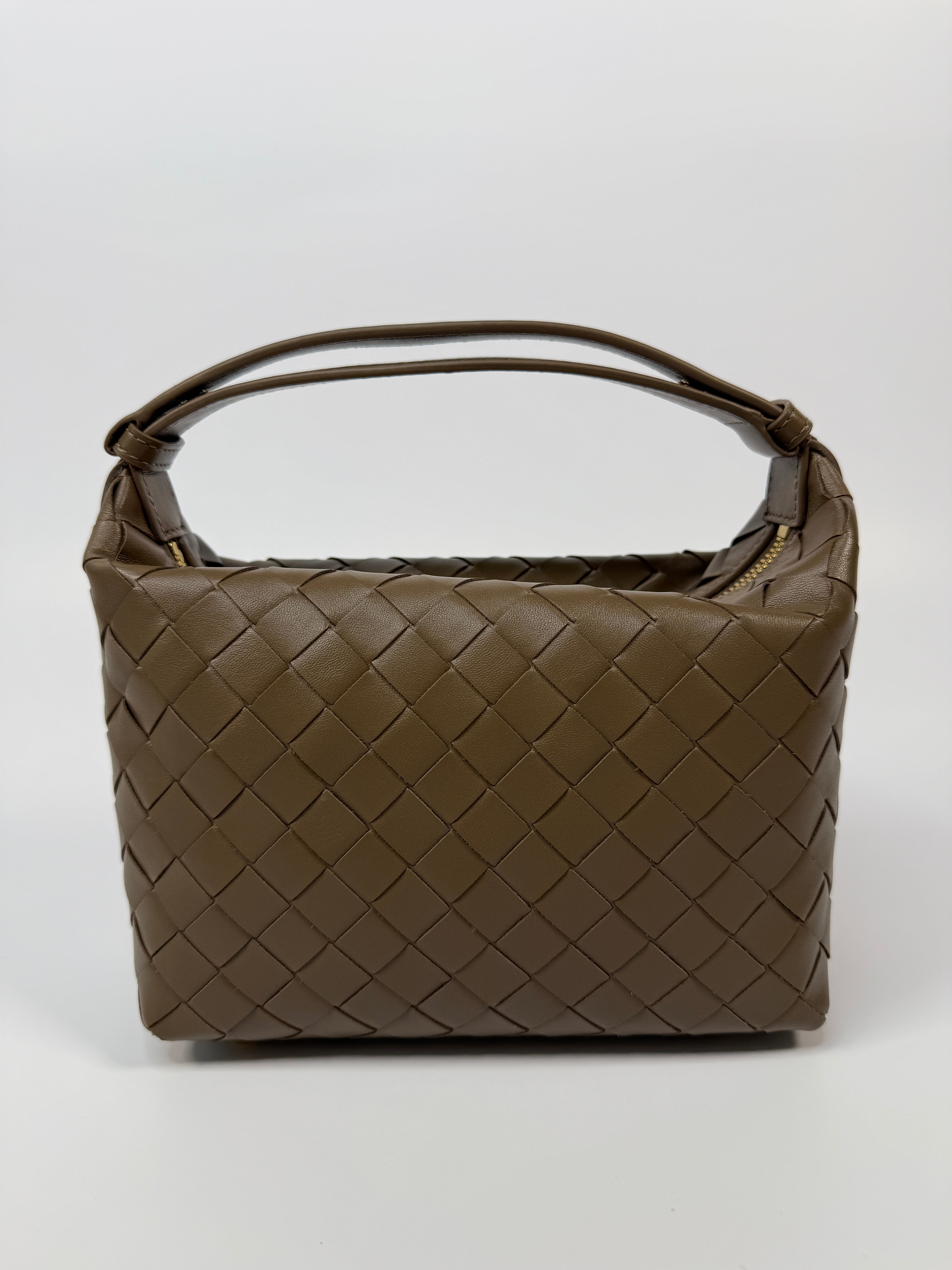 Bottega Veneta Mini Wallace Intrecciato Leather Shoulder Bag