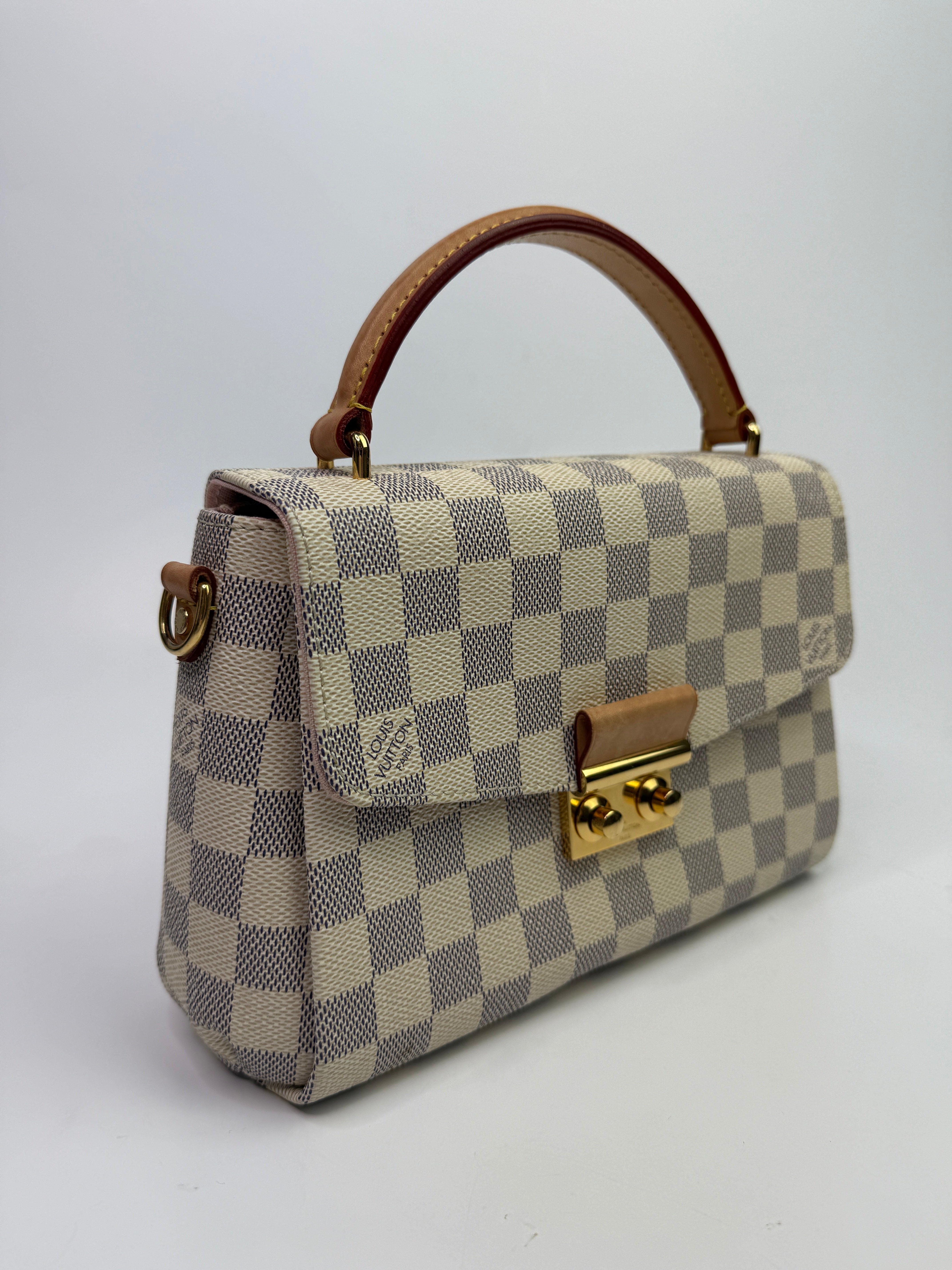 Louis Vuitton Damier Azur Canvas Croisette Bag