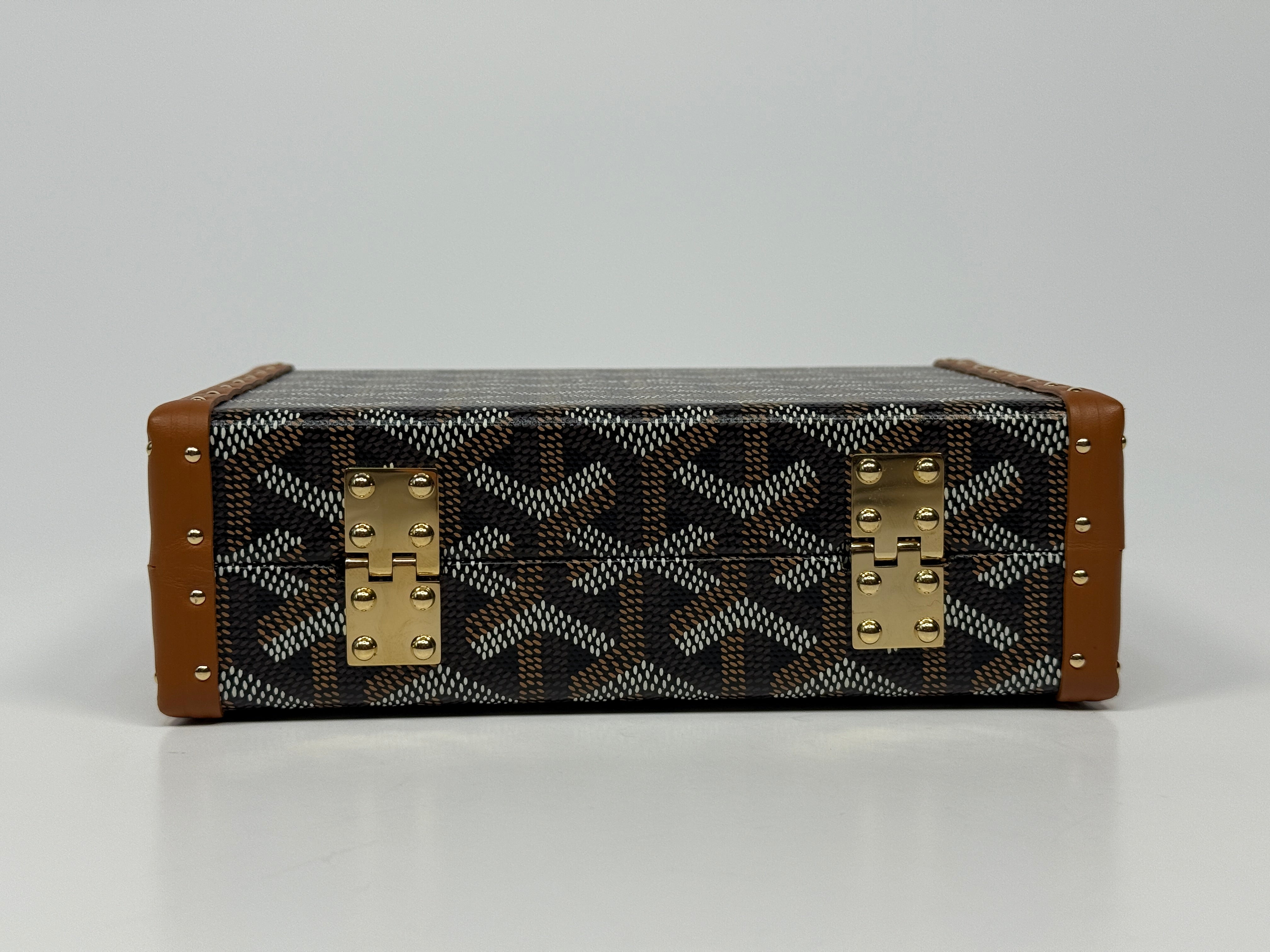 Goyard Minaudiere Trunk Shoulder Bag