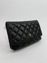 Chanel Wallet On Chain Black Lambskin Leather With GHW