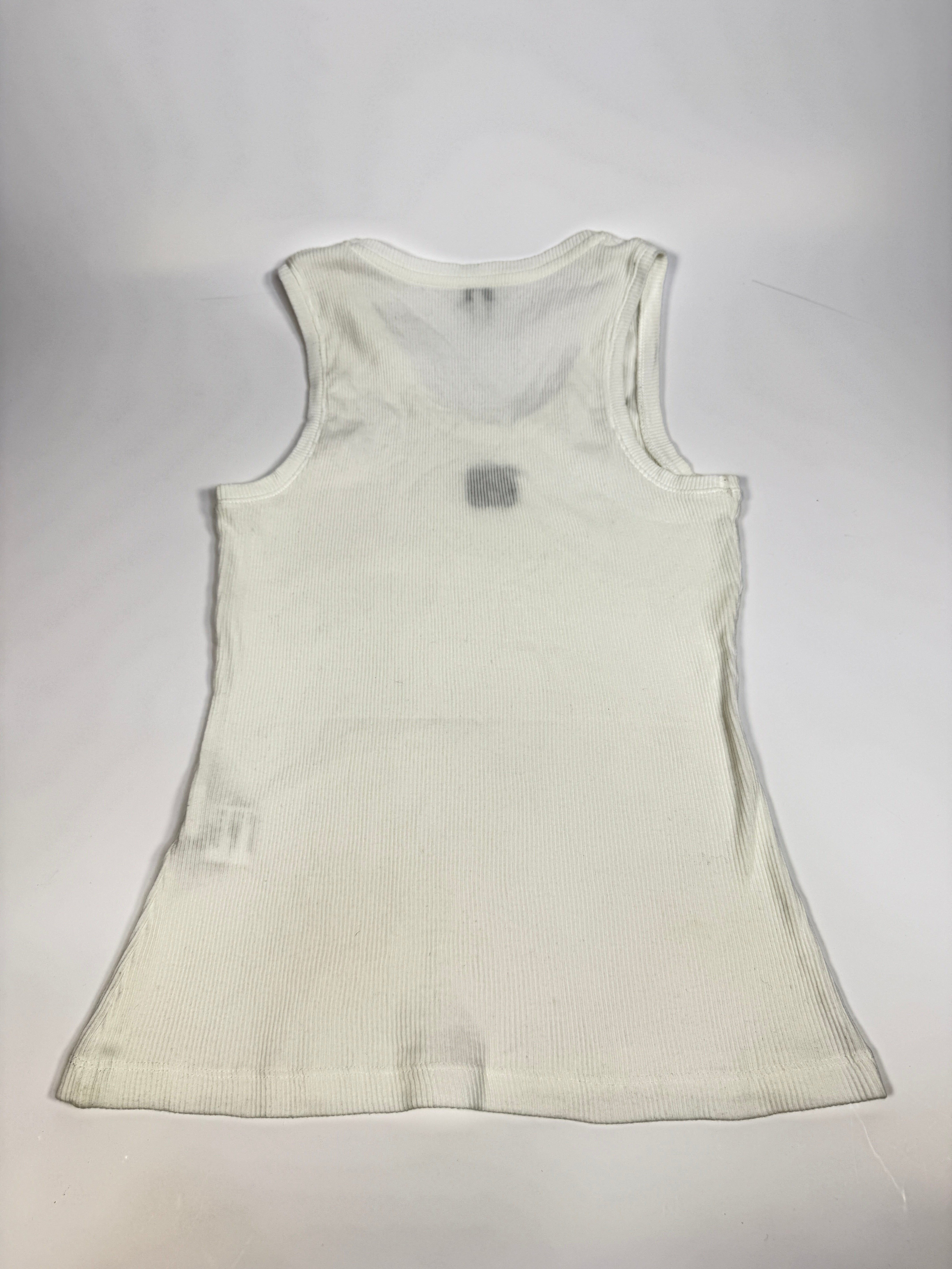 Loewe Anagram White Vest (Size S/UK8)