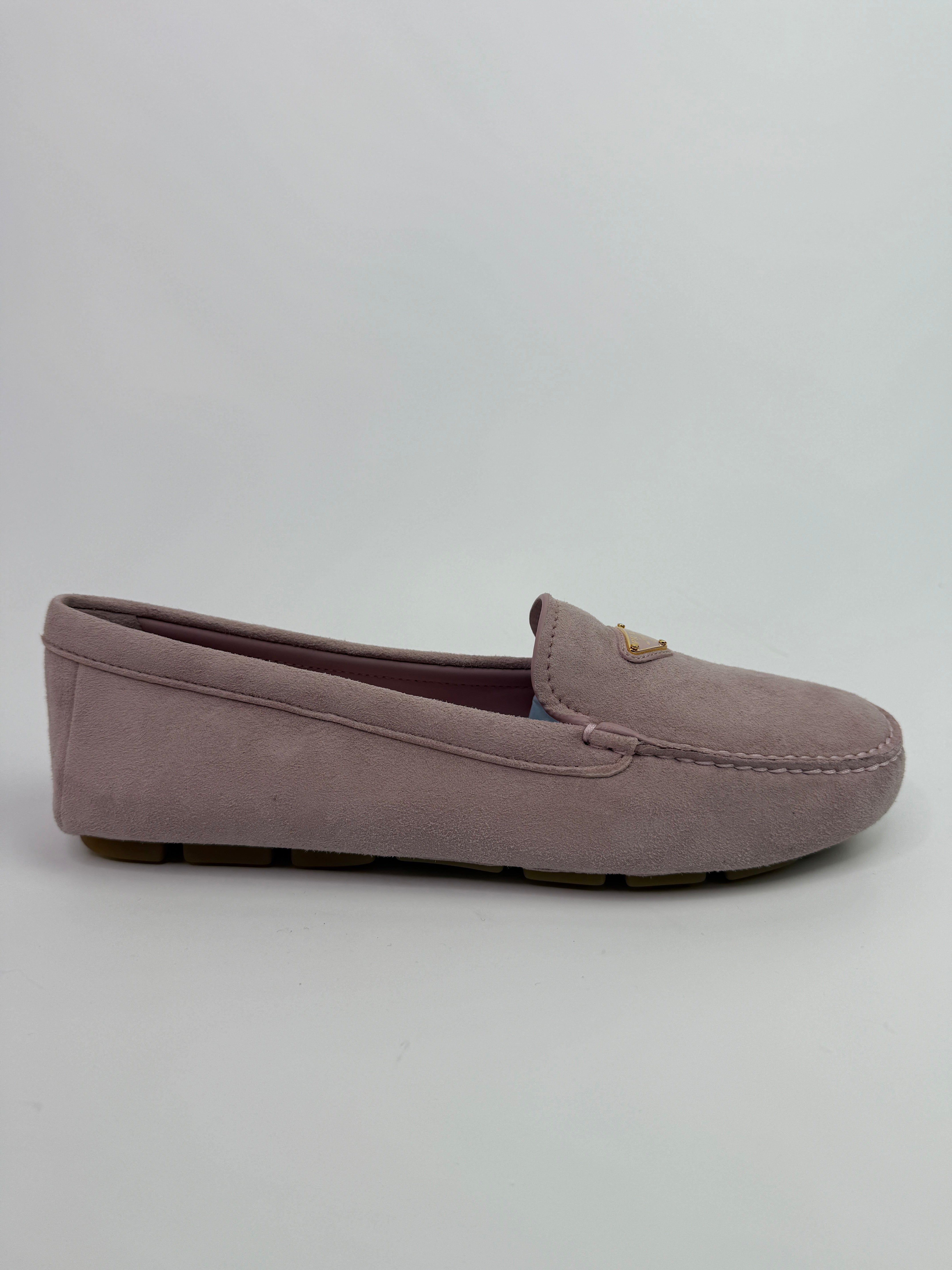 Prada Logo Loafers (Size 38/UK5)