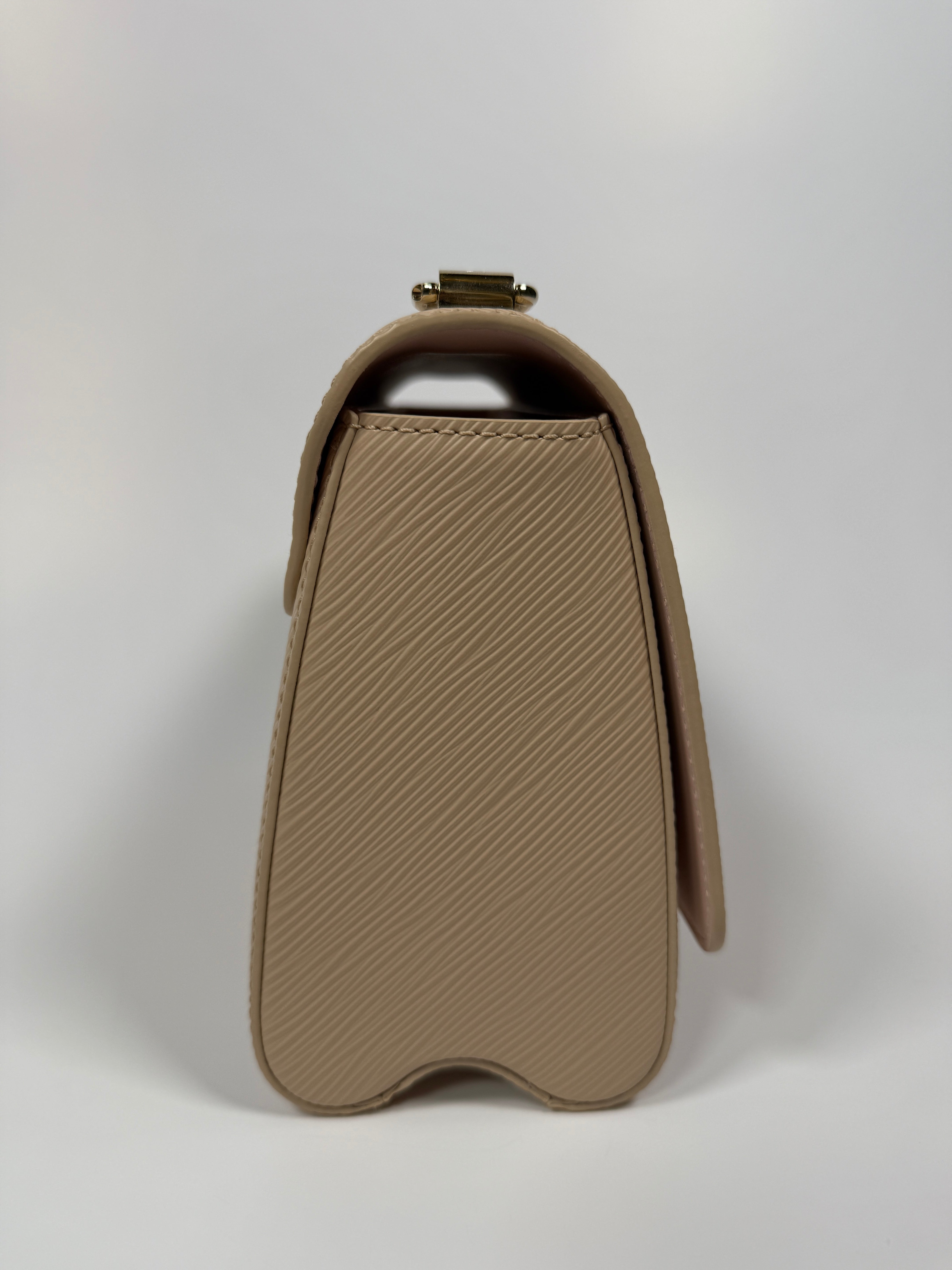 Louis Vuitton Twist MM Bag In Blush Pink Epi Leather