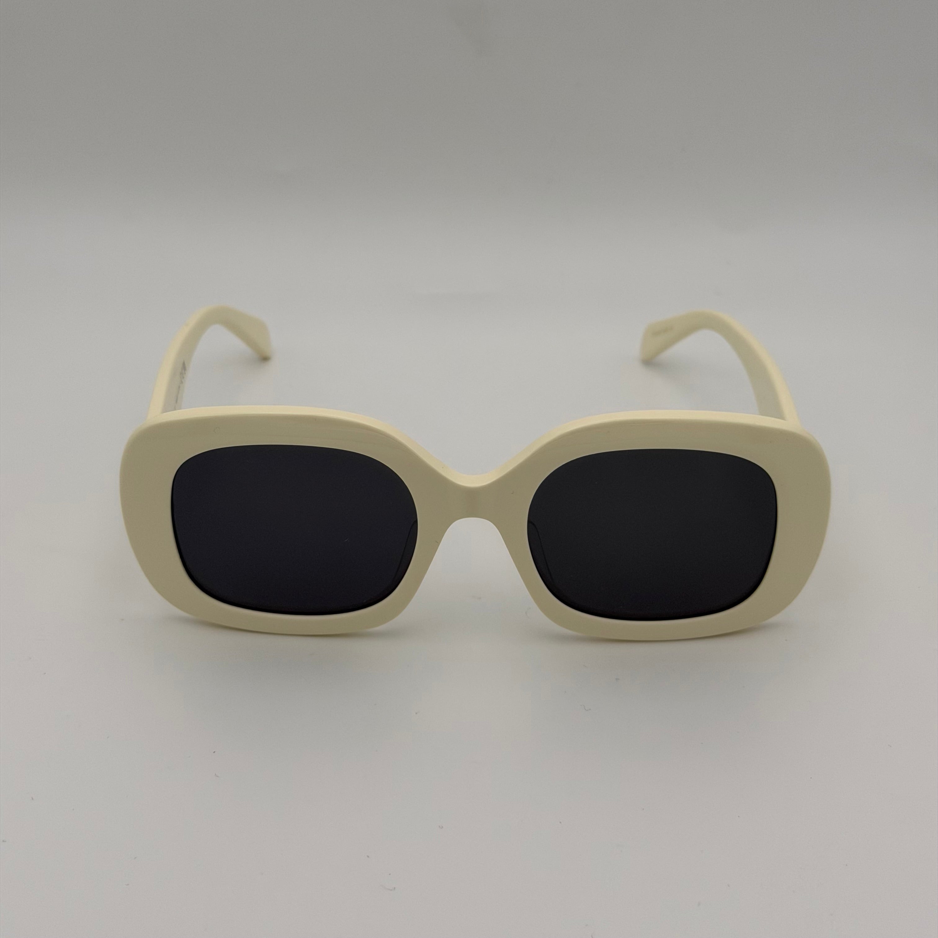 Celine Triomphe Sunglasses In White 100% authentic and preloved in excellent condition