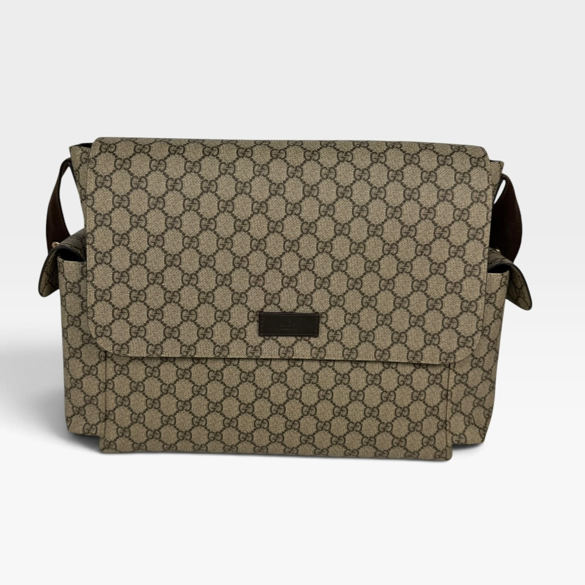 Gucci GG Supreme Baby Changing Bag 100% authentic and preloved in excellent condition