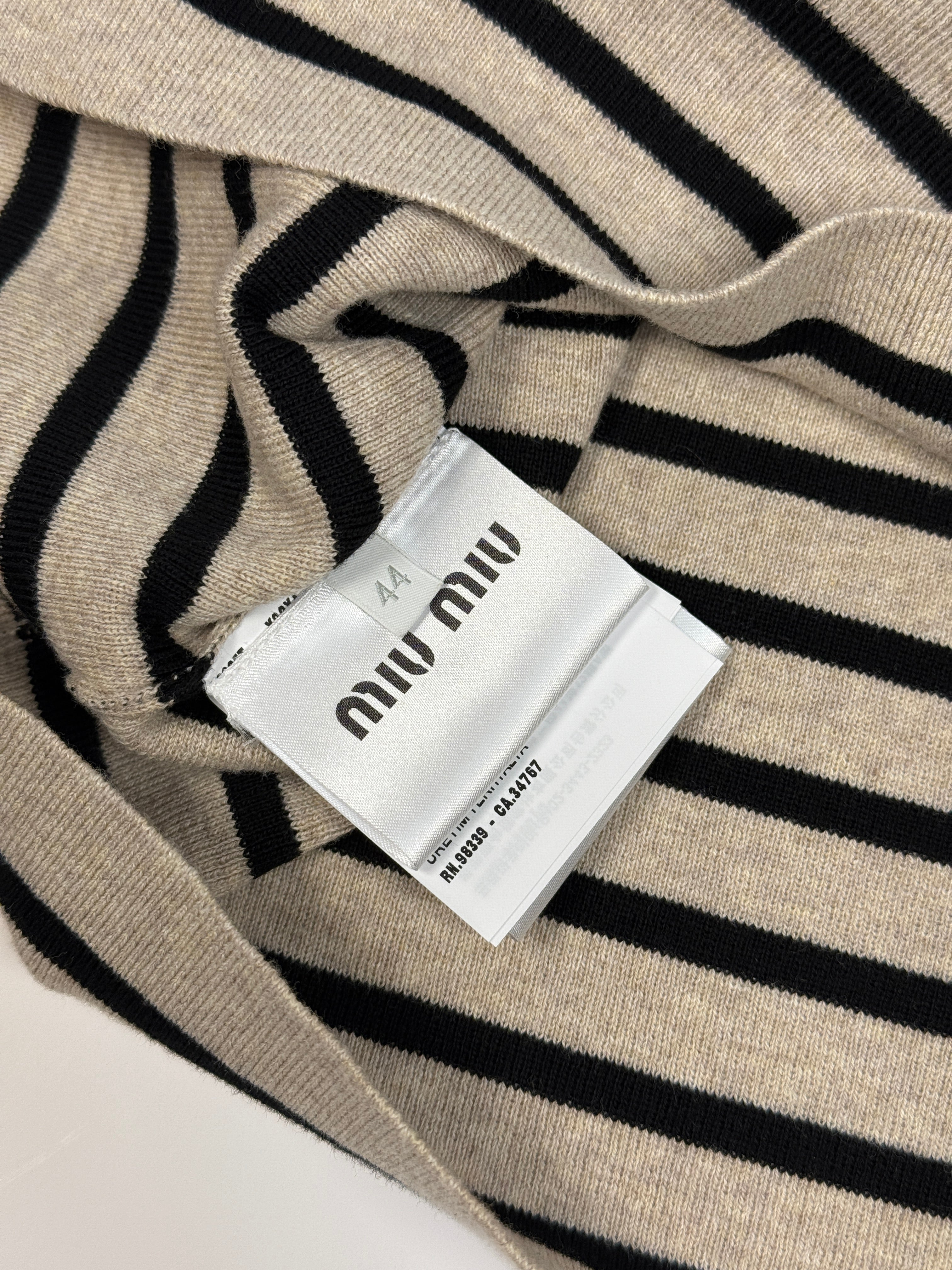 Miu Miu Mini Skirt (Size 44/UK12)