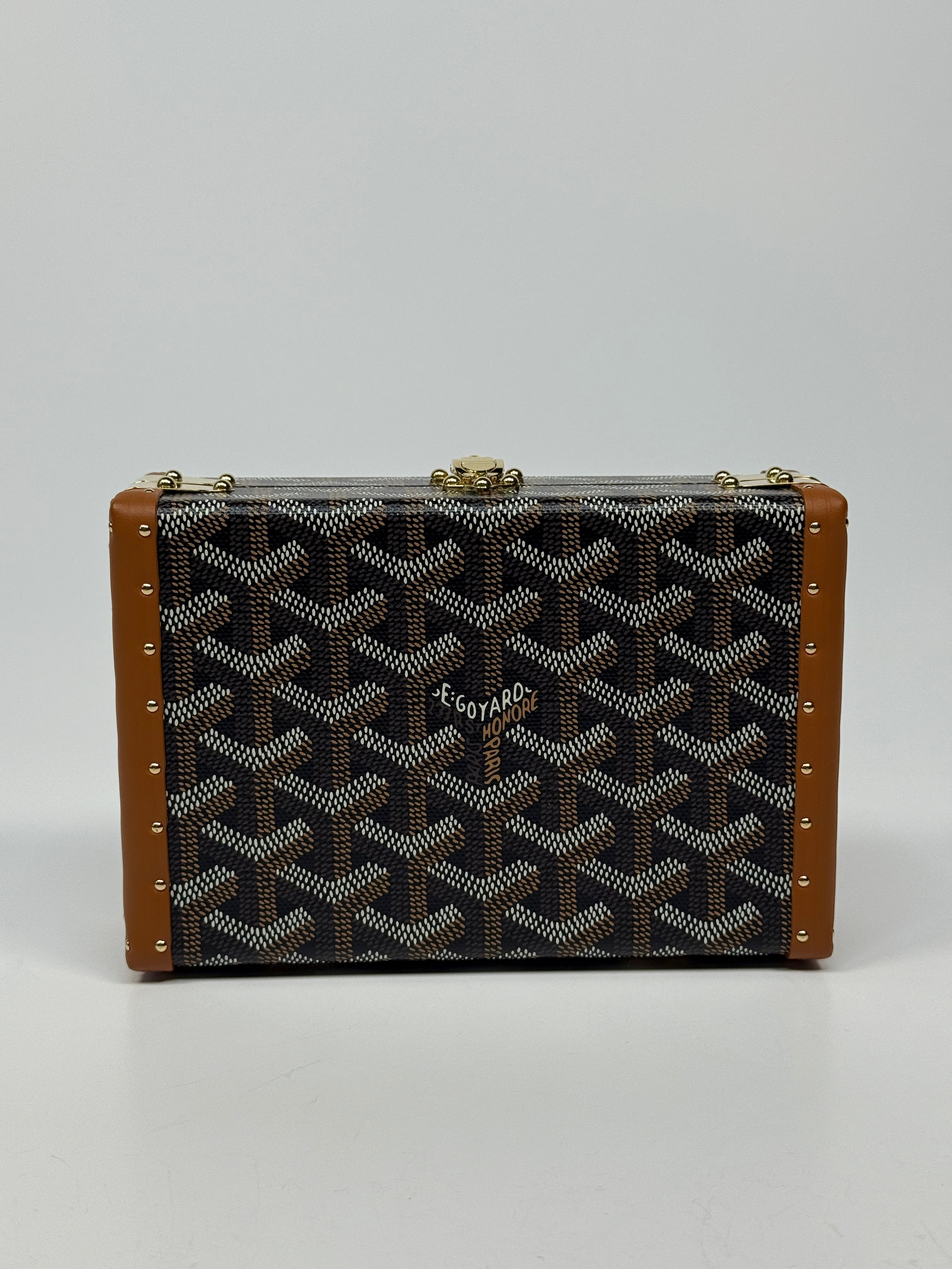 Goyard Minaudiere Trunk Shoulder Bag