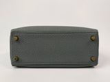 Hermès Kelly 25 In Vert Amande Togo Leather With GHW