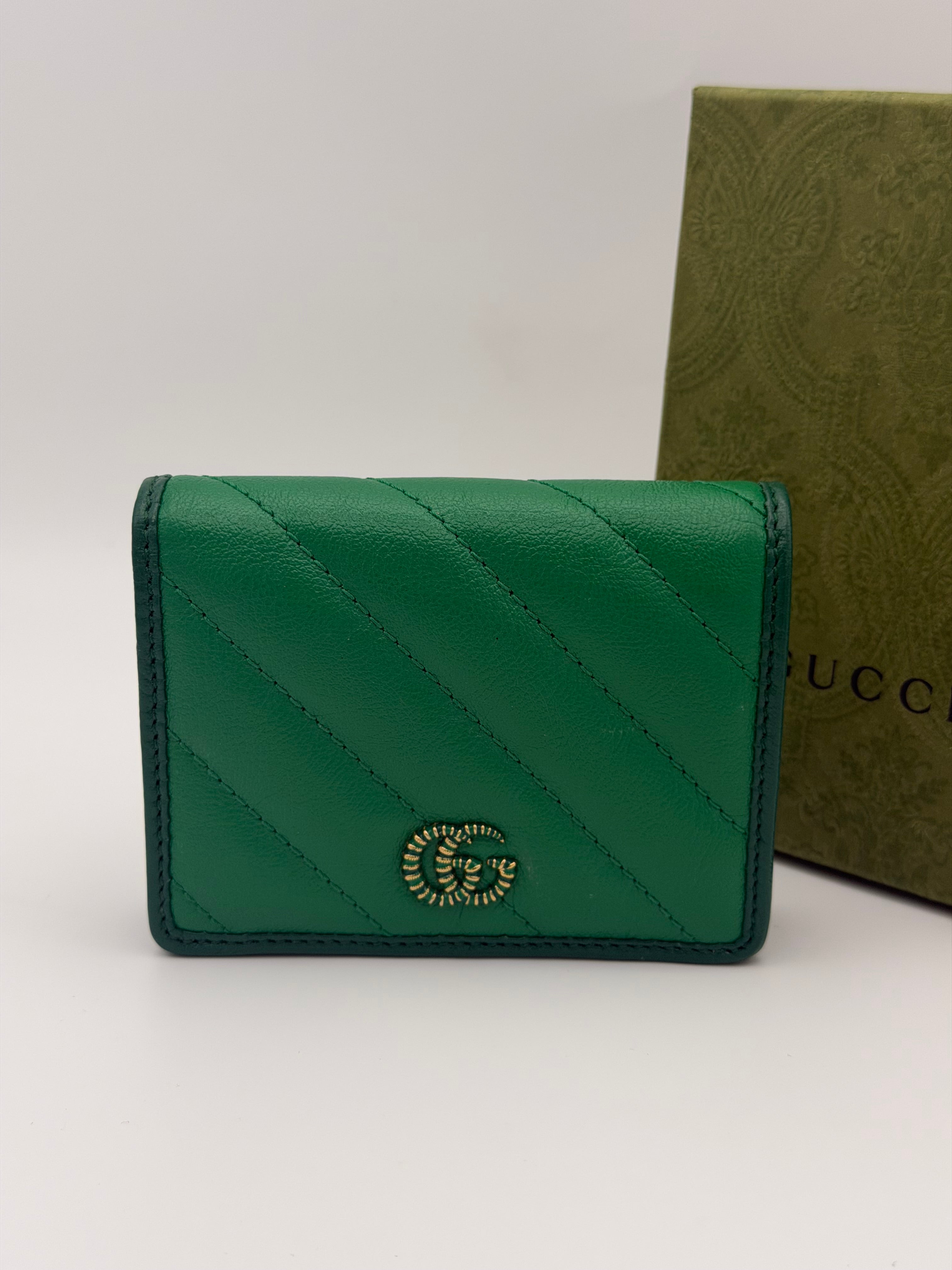 Gucci GG Embossed Wallet In Grey Leather With Gold Hardware. Authentic and preloved in excellent condition. Insured next day delivery. Verified by Luxe Cheshire.