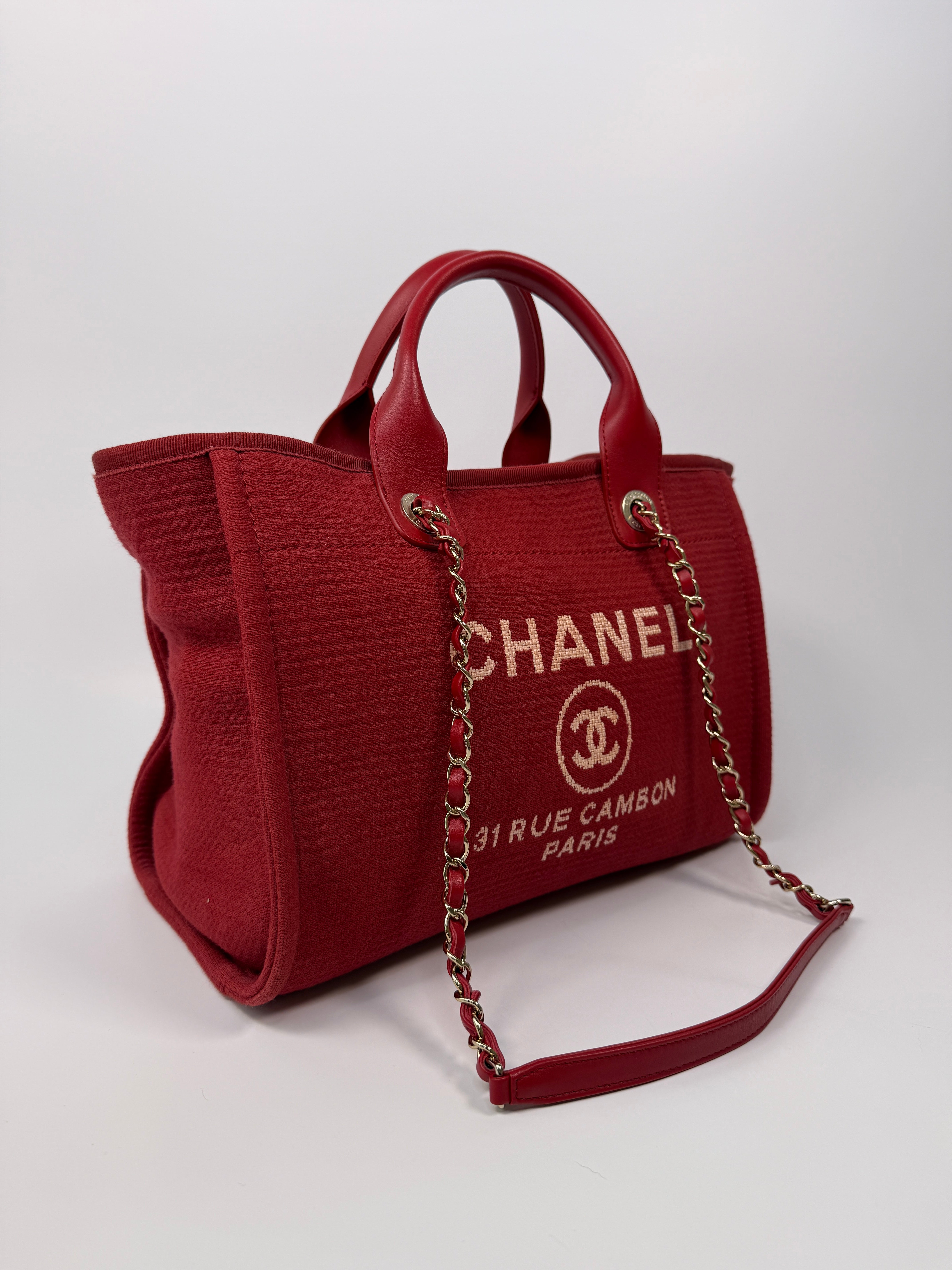 Chanel Deauville Small Tote Bag
