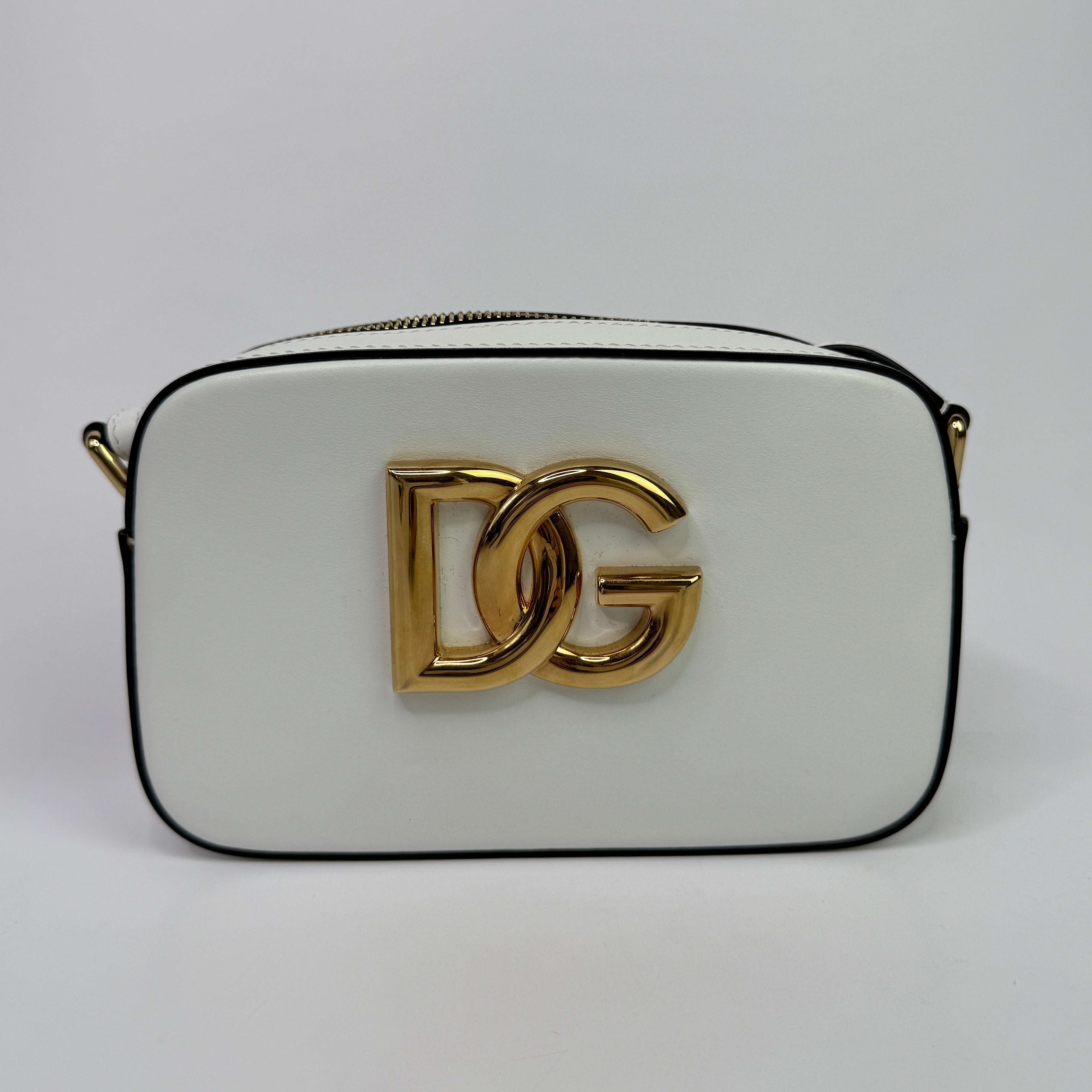 Dolce & Gabanna 3.5 Leather Crossbody Bag