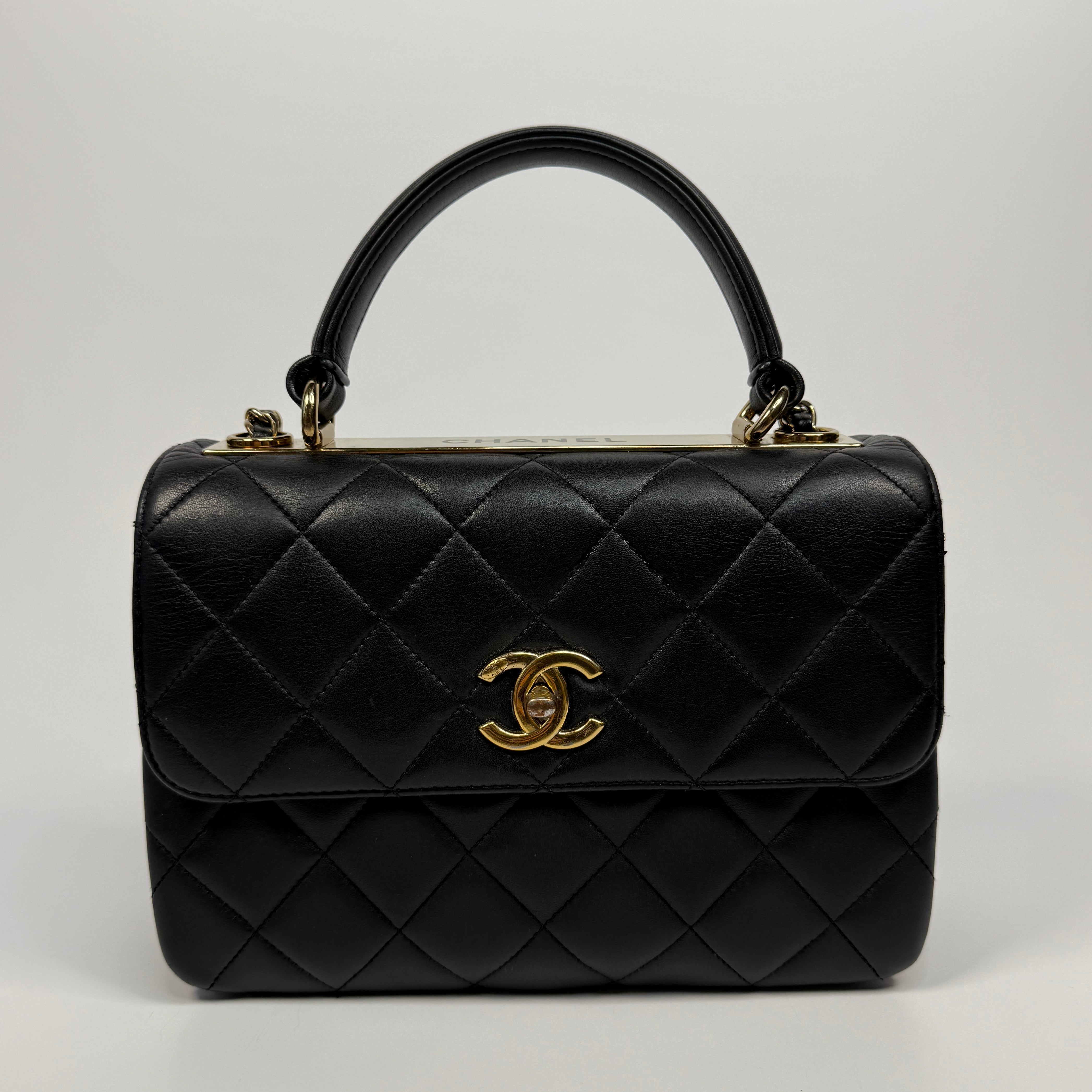 Chanel Small Trendy Top Handle Flap Bag
Pre Loved & Authentic