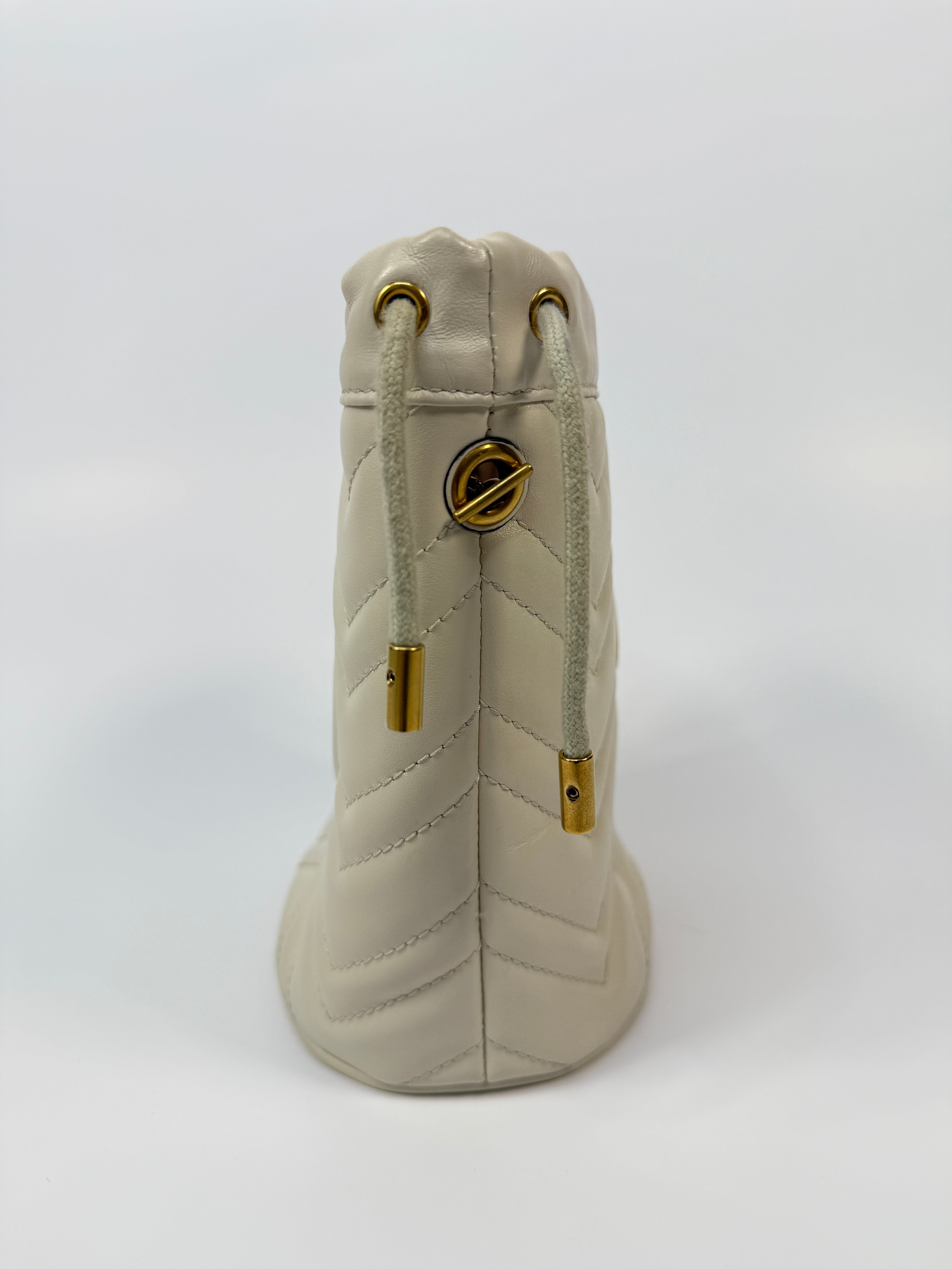 Gucci GG Marmont Mini Quilted Bucket Bag