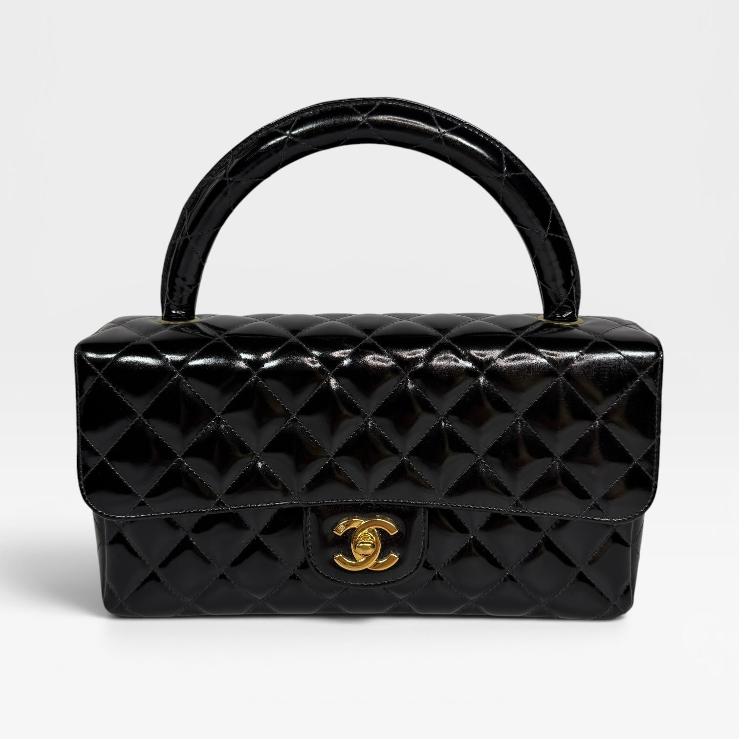 Chanel Vintage Kelly Top Handle Bag