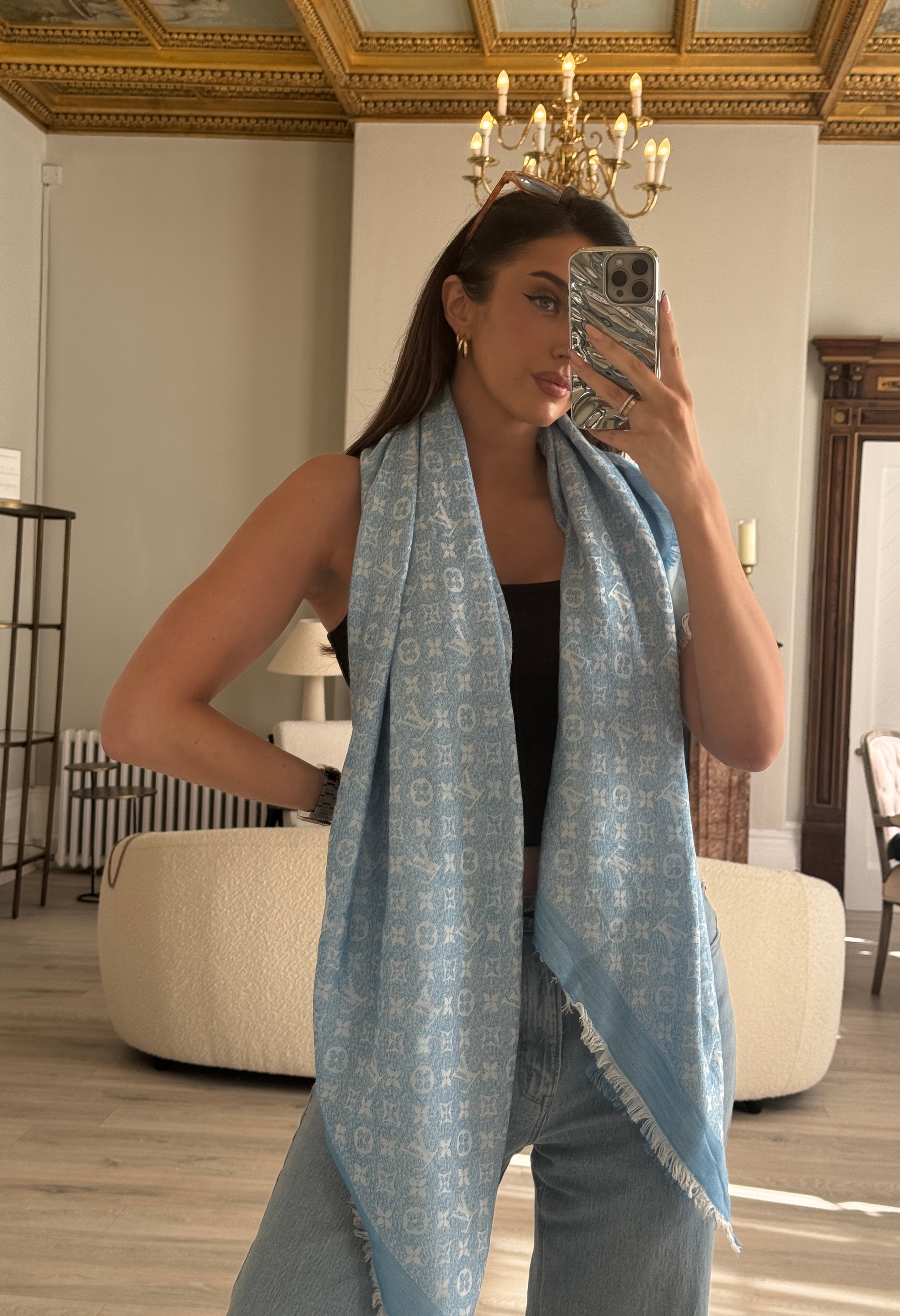 Louis Vuitton LV Remix Shawl