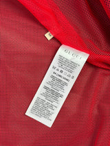 Gucci GG Canvas Nylon Bowling Shirt 'Green' (Size 54)