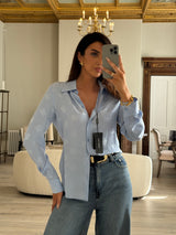 Dolce & Gabbanna Silk jacquard Shirt with all-over DG Logo (Size 46/UK14)