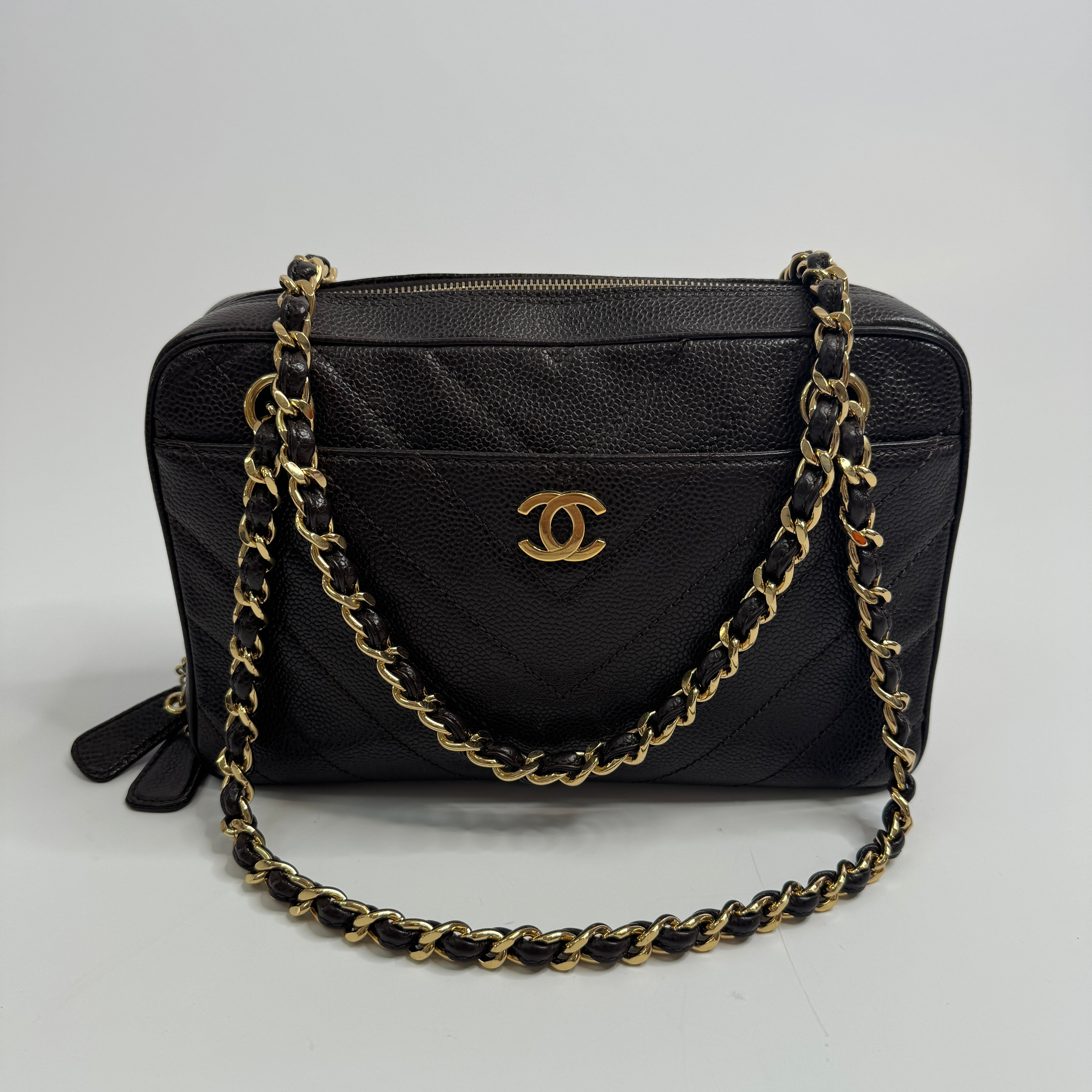 Chanel vintage camera bag hot sale