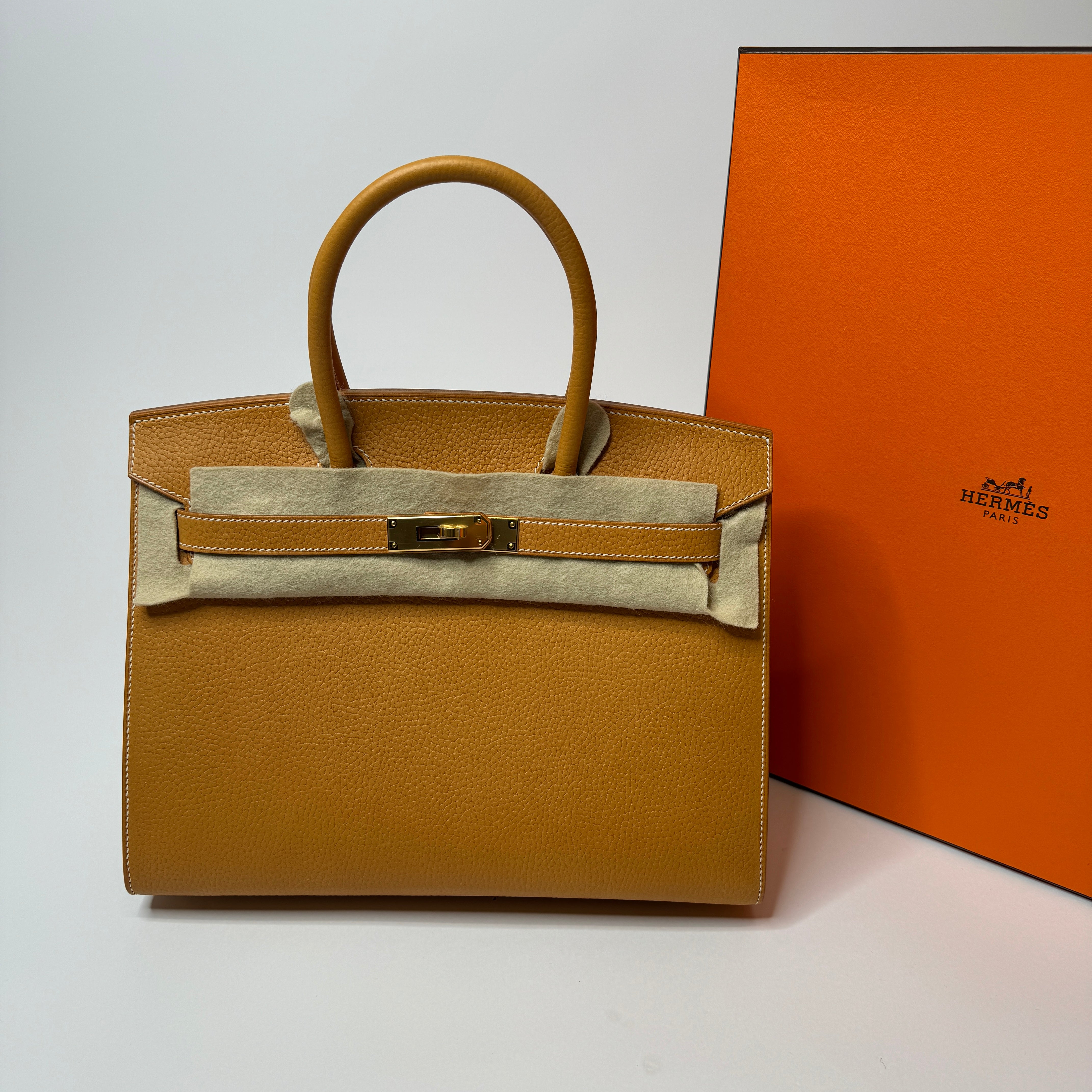 Hermes hotsell bag gold