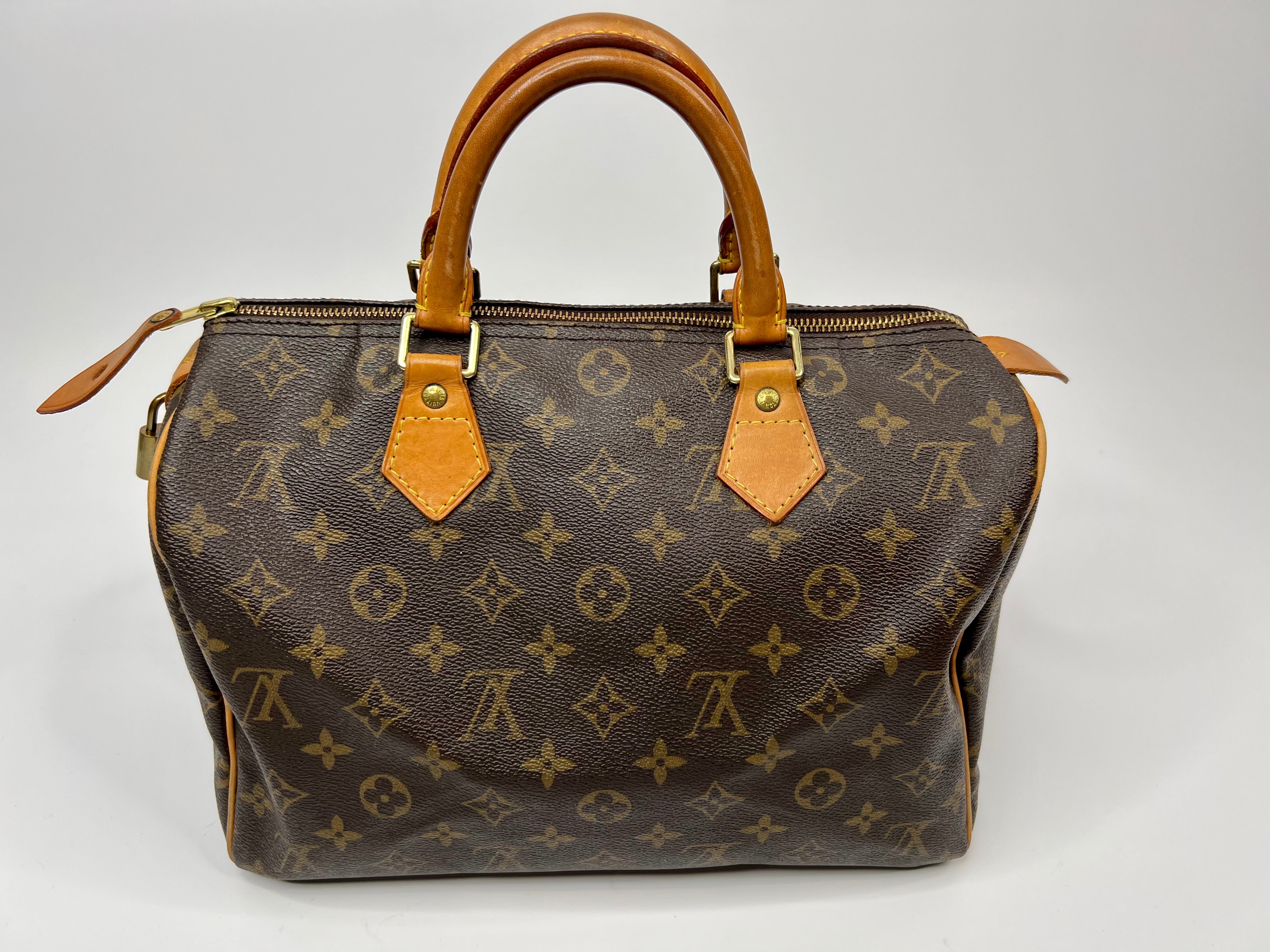 Louis Vuitton Monogram Speedy 30 Bag