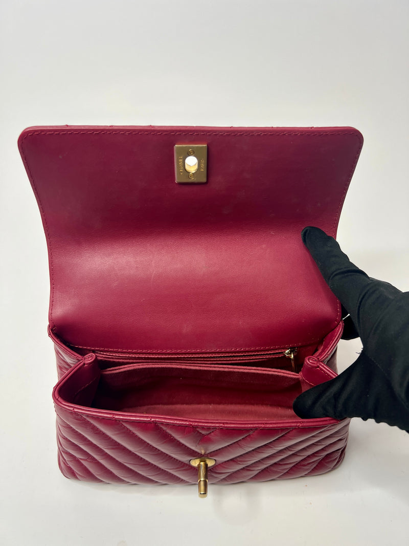 Chanel Small Coco Top Handle Bag