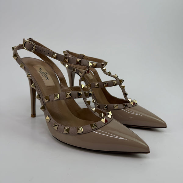 Valentino Garavani Rockstud Caged Pumps (Size 38.5/UK5.5)