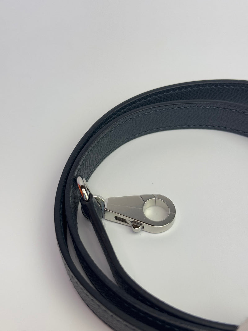 Hermès Kelly Sellier 25 In Gris Misty Epsom Leather With PHW