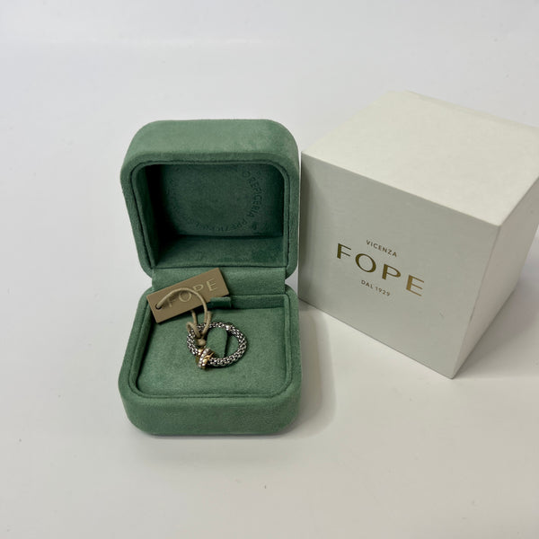 Fope 18ct White Gold  Prima Flex 0.10ct Diamond Ring