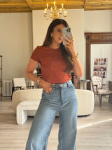 Hermès Embroidered Pocket T-Shirt  (Size 36/UK8)