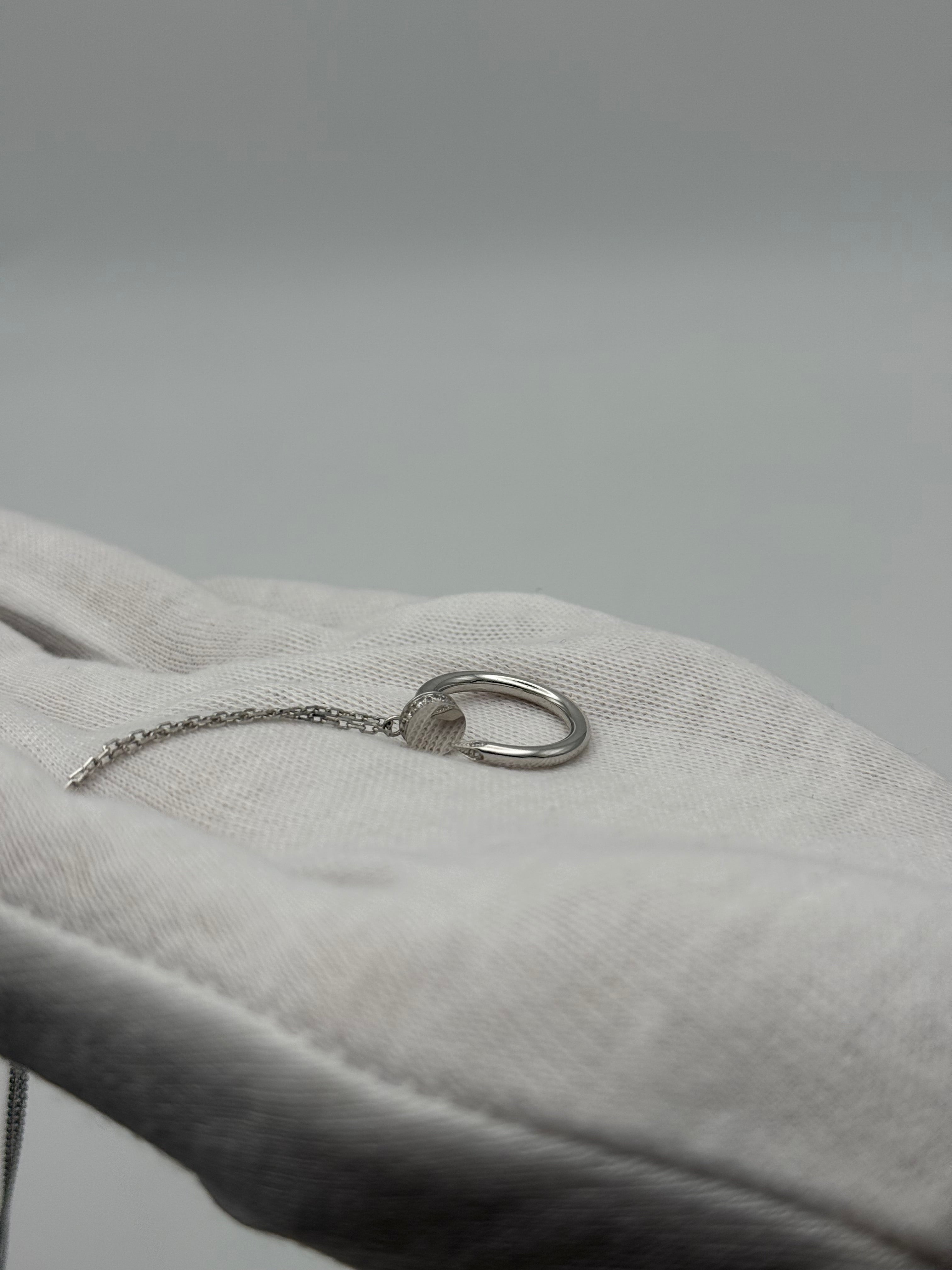 Cartier Juste Un Clou Pendant Diamonds White Gold