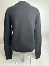 Saint Laurent Embellished Cashmere Cardigan (Size M/ UK 12 )